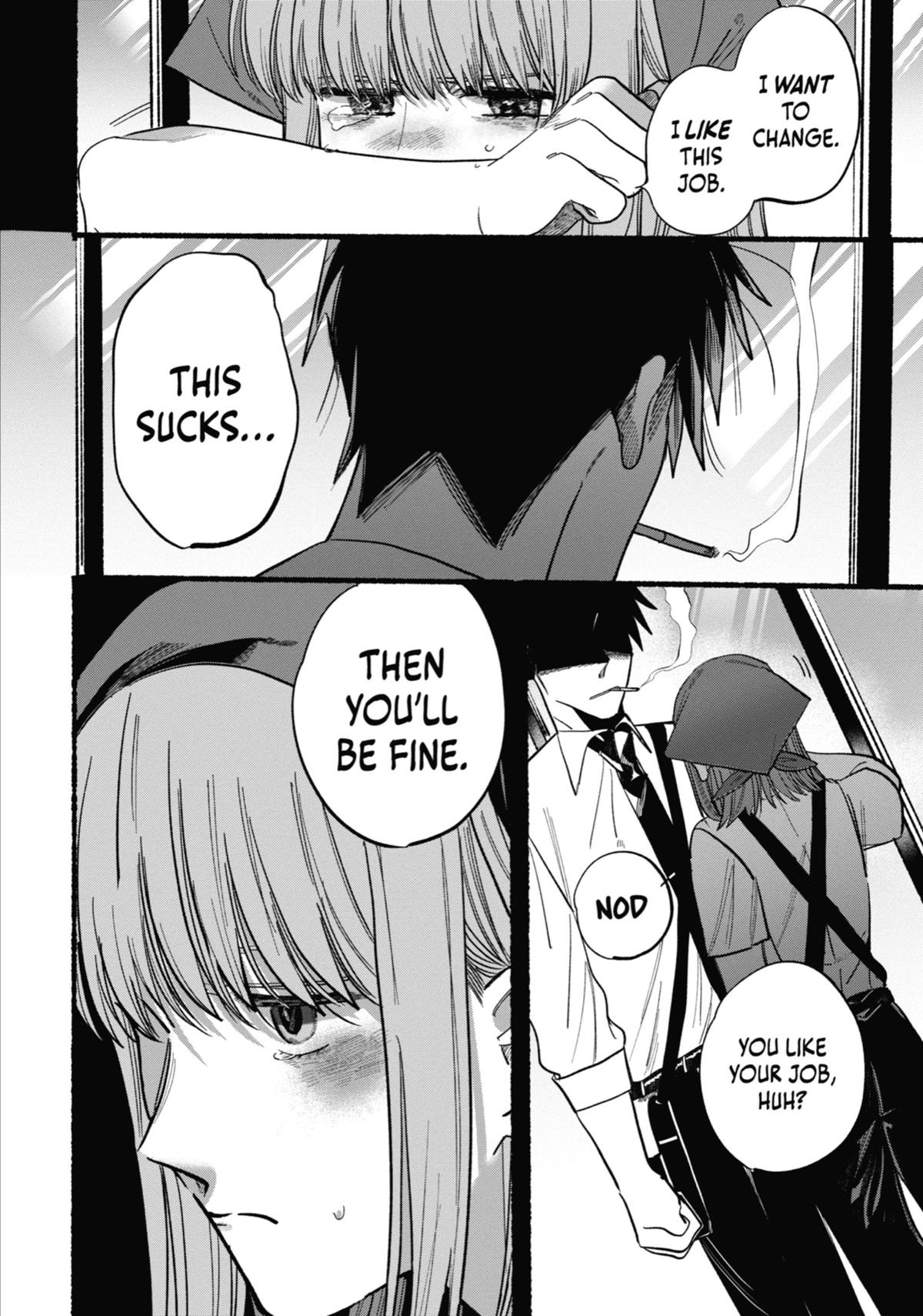 Smoking Behind the Supermarket with You Chapter 17 — page 14