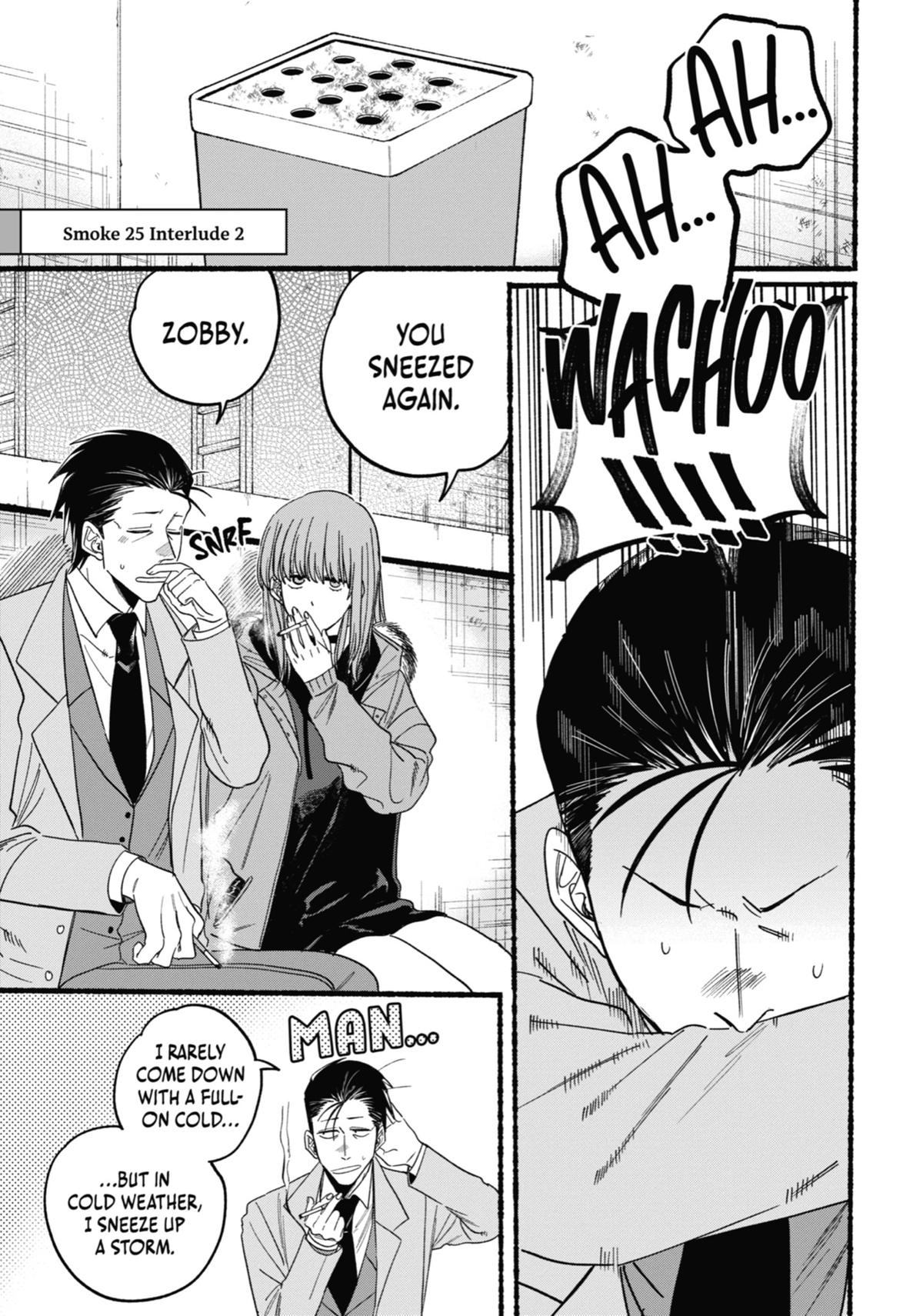 Smoking Behind the Supermarket with You Chapter 25.5 — page 9
