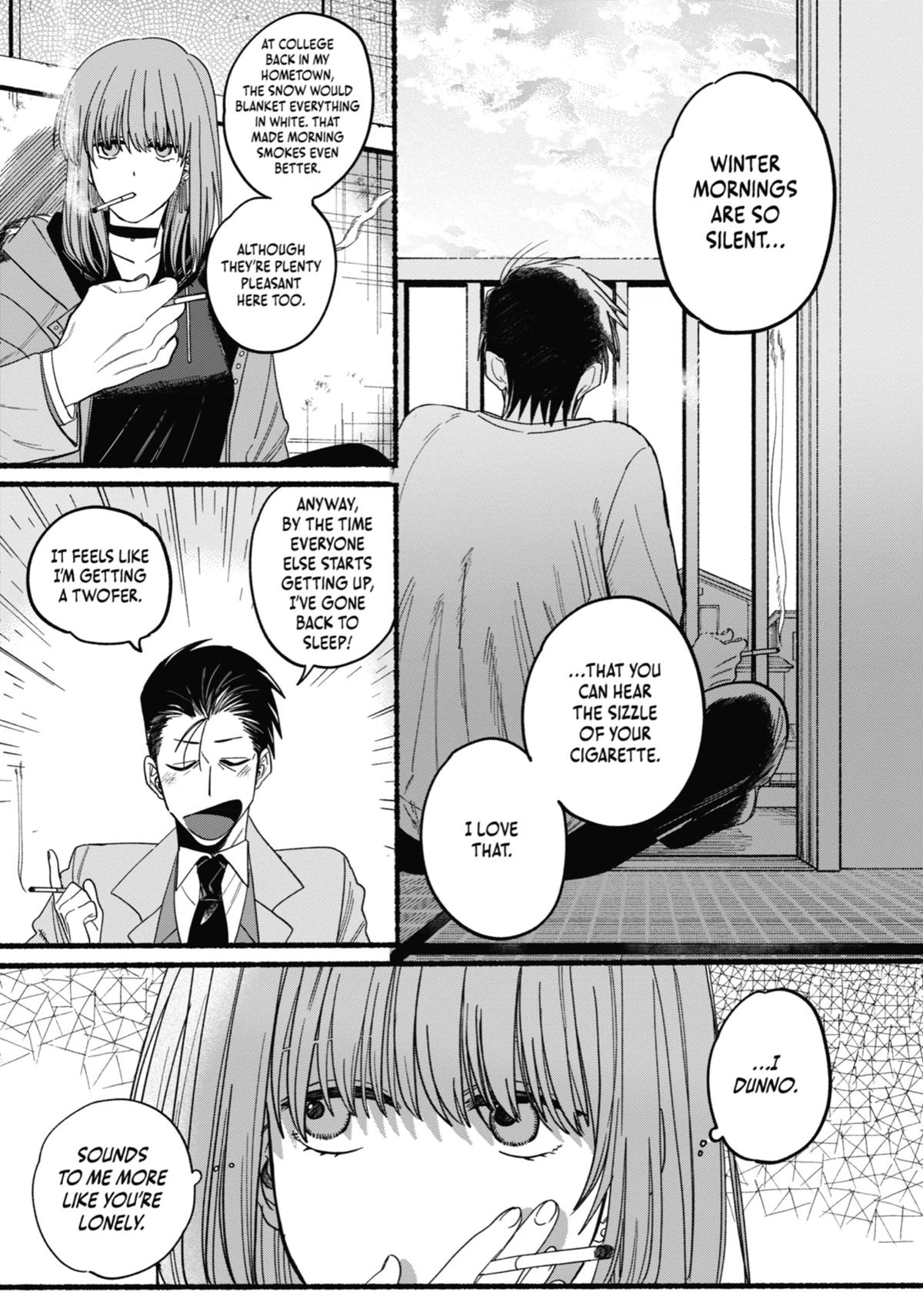 Smoking Behind the Supermarket with You Chapter 25.5 — page 11