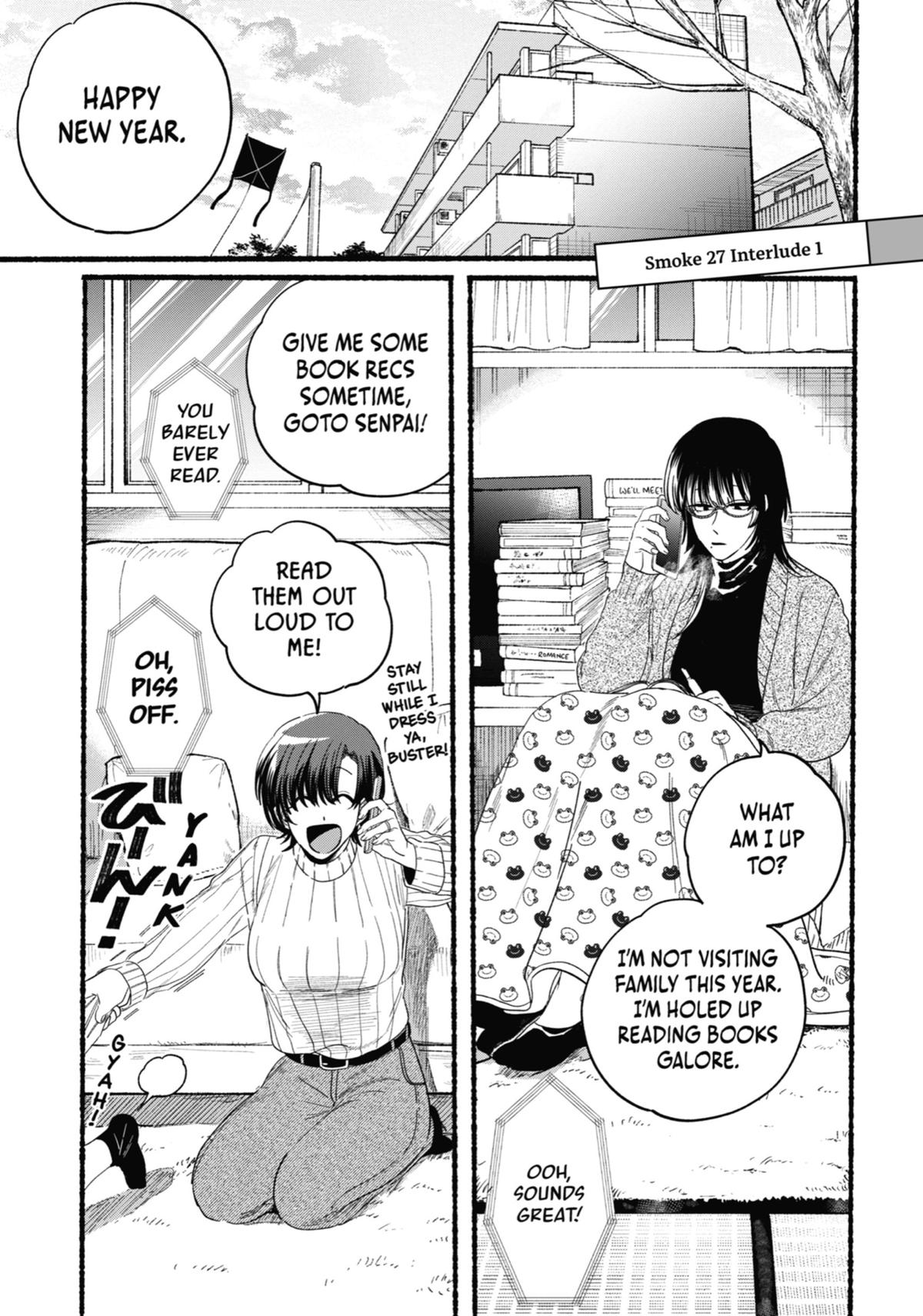 Smoking Behind the Supermarket with You Chapter 27.5 — page 1