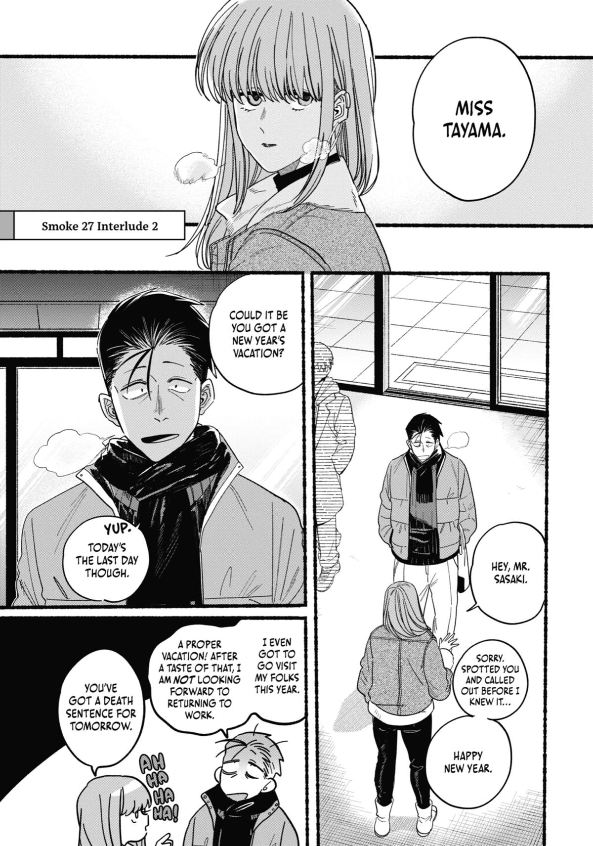 Smoking Behind the Supermarket with You Chapter 27.5 — page 9