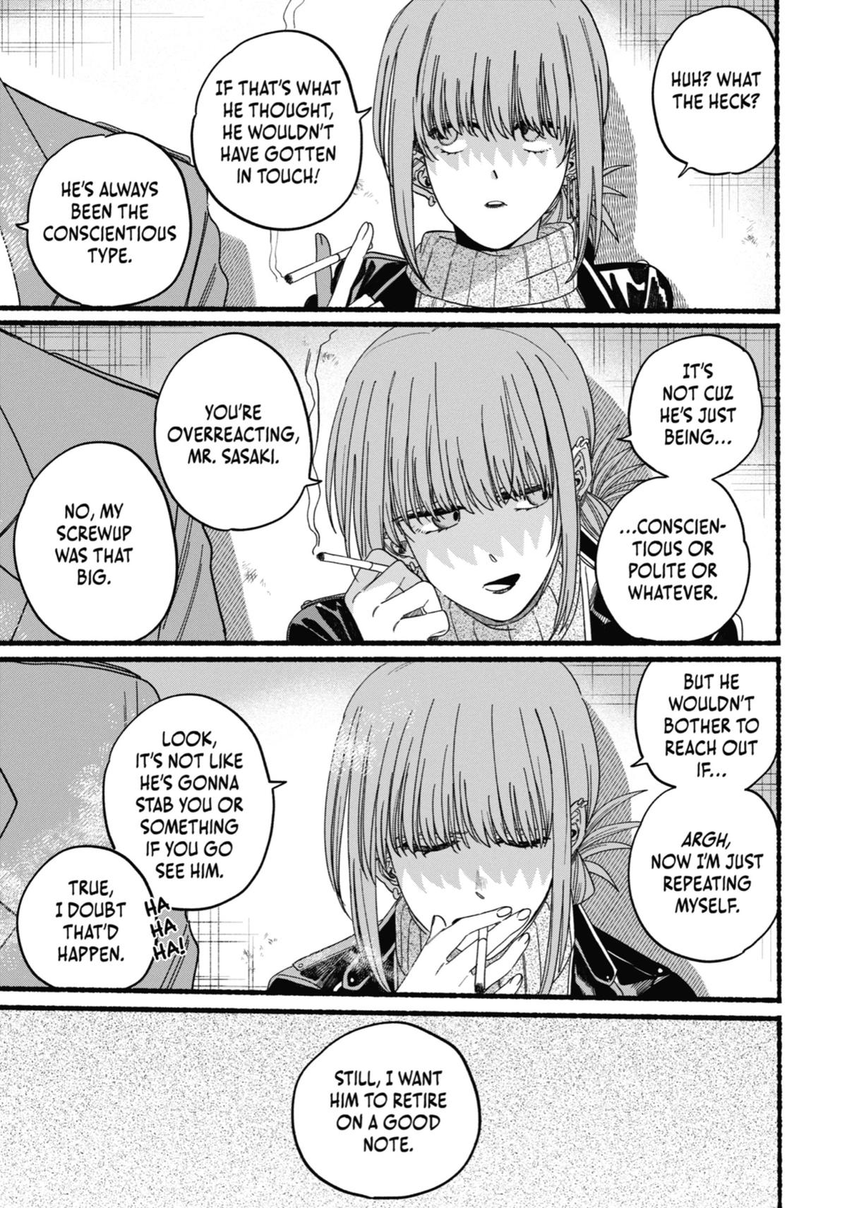 Smoking Behind the Supermarket with You Chapter 28 — page 11