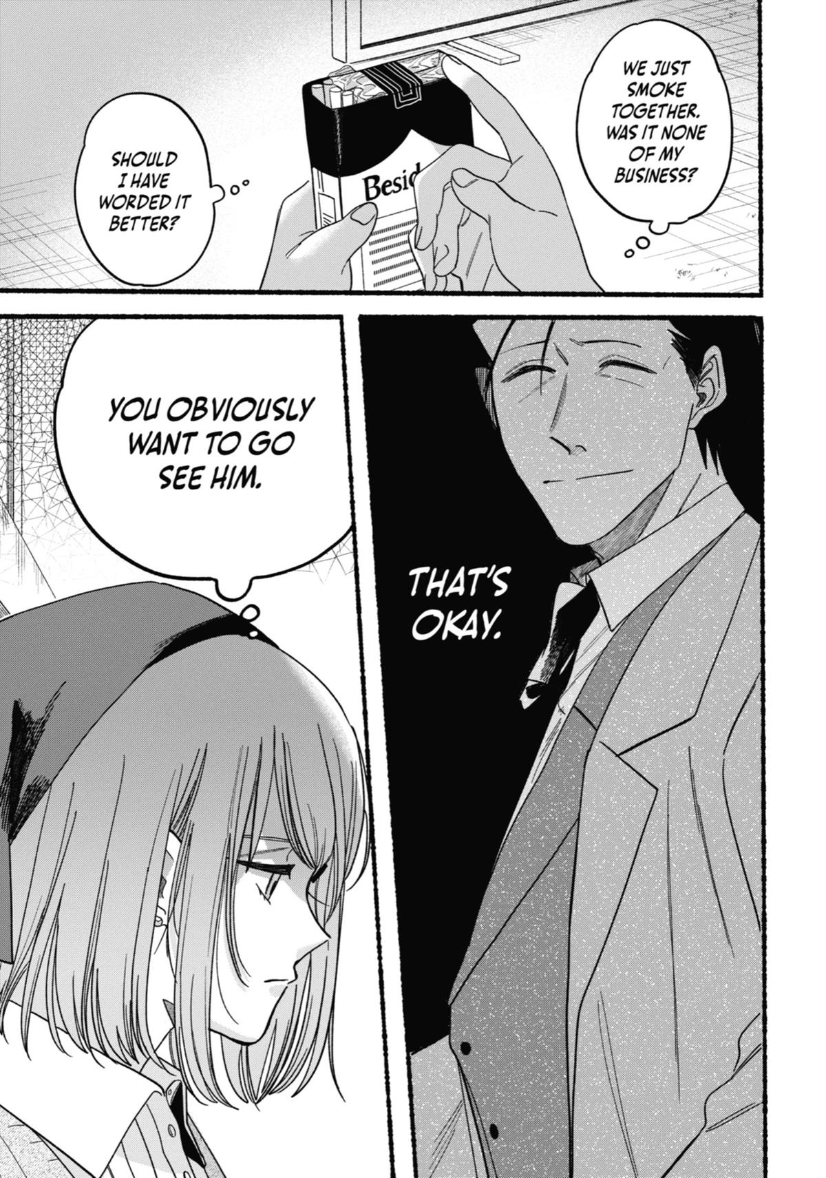 Smoking Behind the Supermarket with You Chapter 28 — page 21