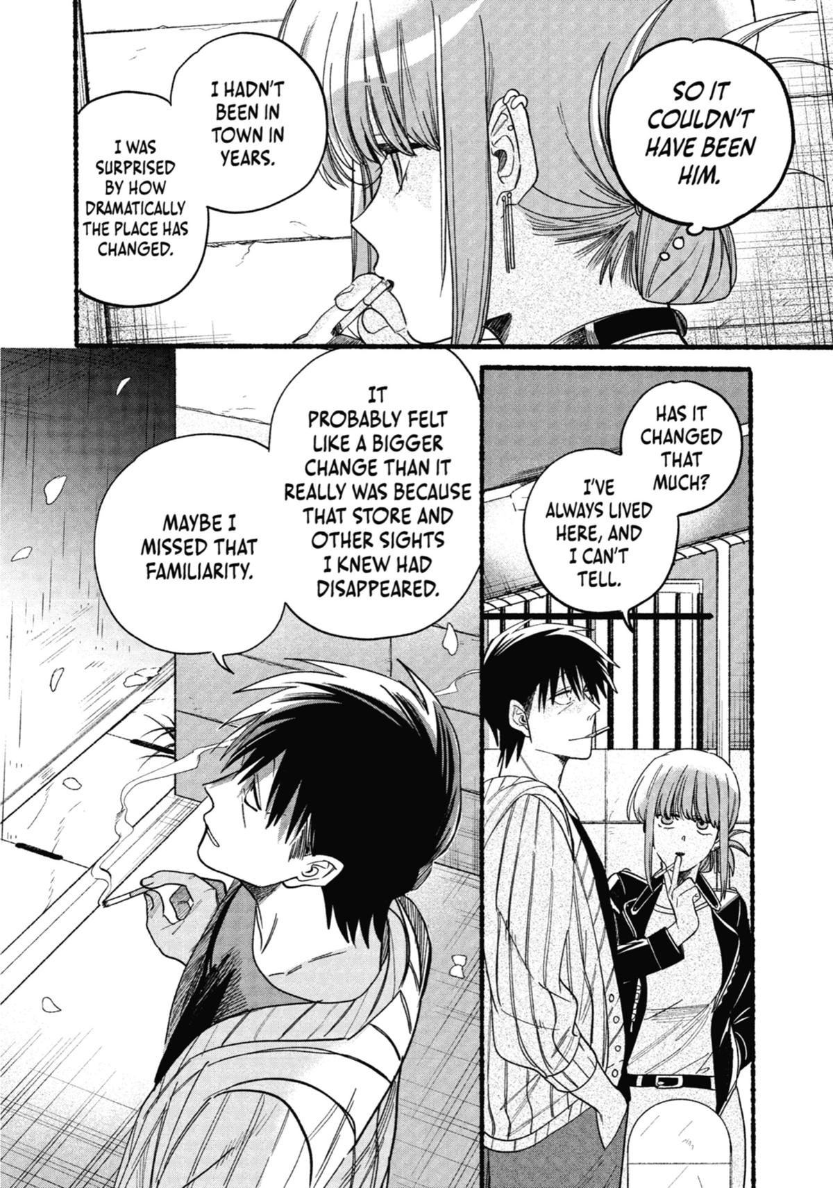 Smoking Behind the Supermarket with You Chapter 33 — page 12
