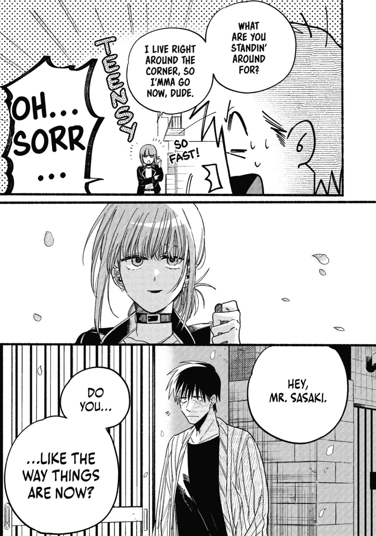 Smoking Behind the Supermarket with You Chapter 33 — page 35
