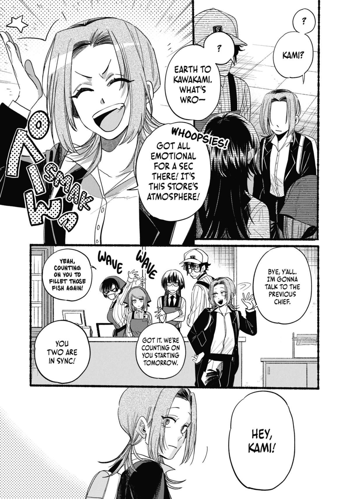 Smoking Behind the Supermarket with You Chapter 34 — page 13