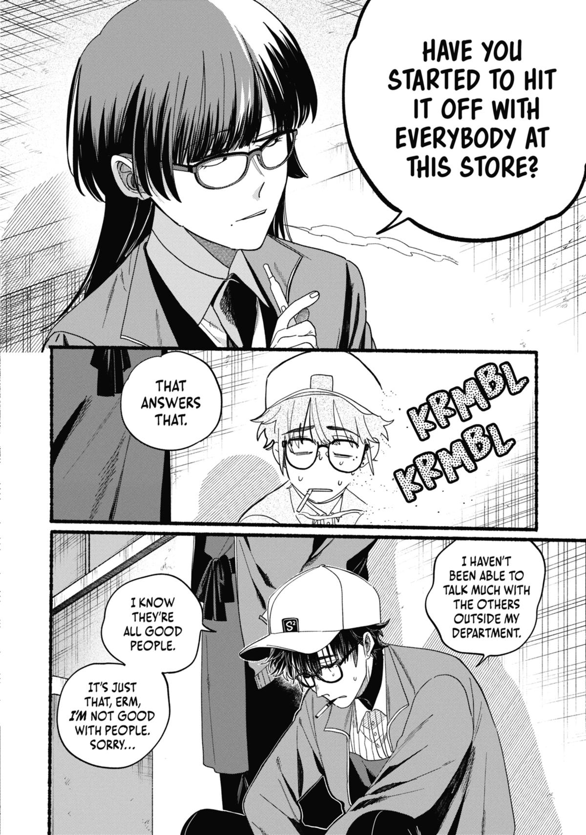 Smoking Behind the Supermarket with You Chapter 36.5 — page 6