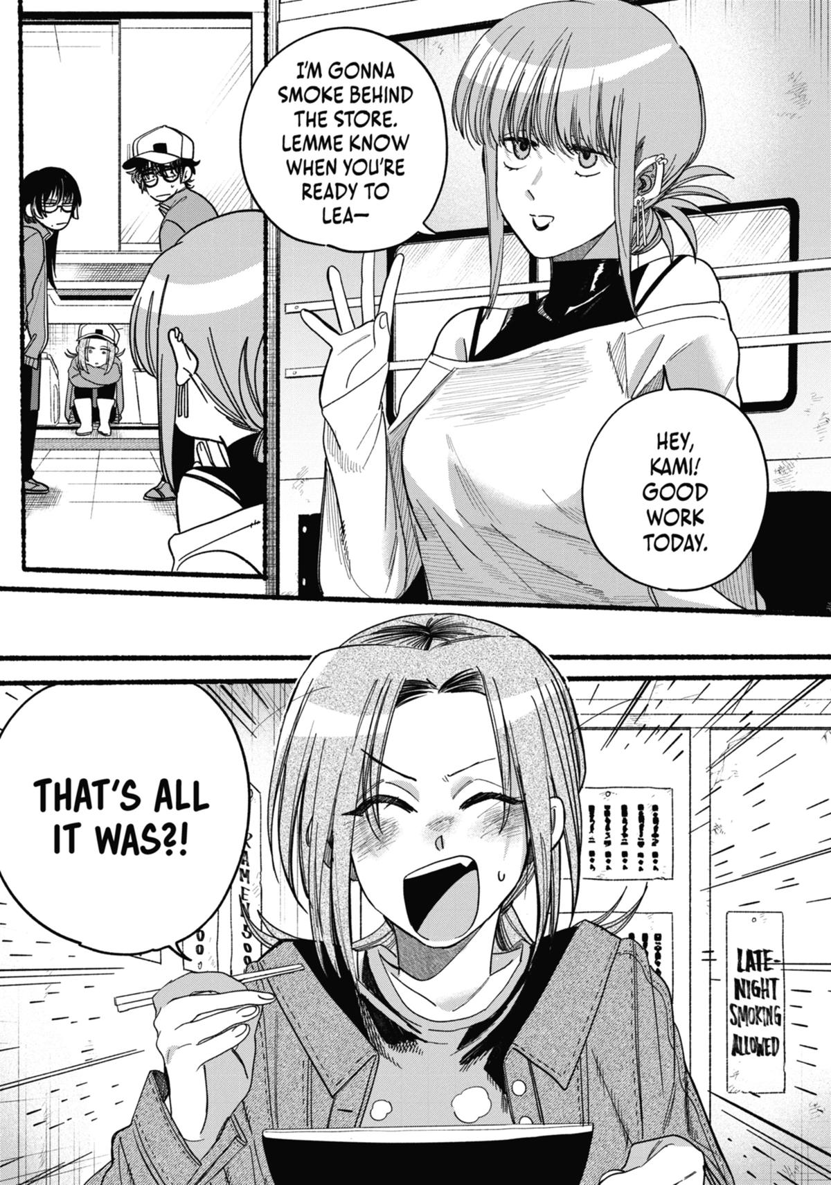 Smoking Behind the Supermarket with You Chapter 36 — page 23