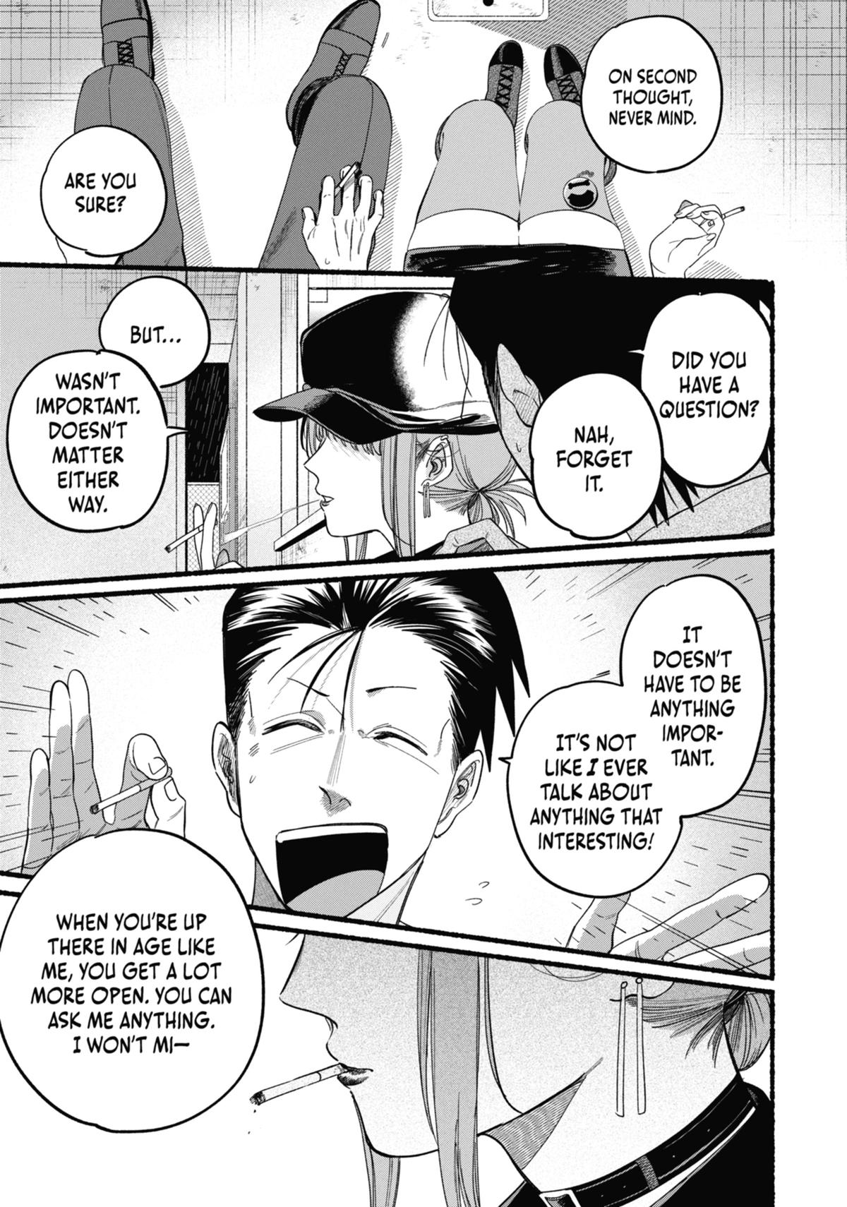 Smoking Behind the Supermarket with You Chapter 38 — page 11