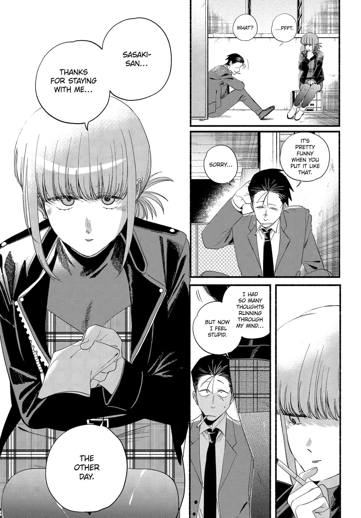 Smoking Behind the Supermarket with You Chapter 53 — page 7