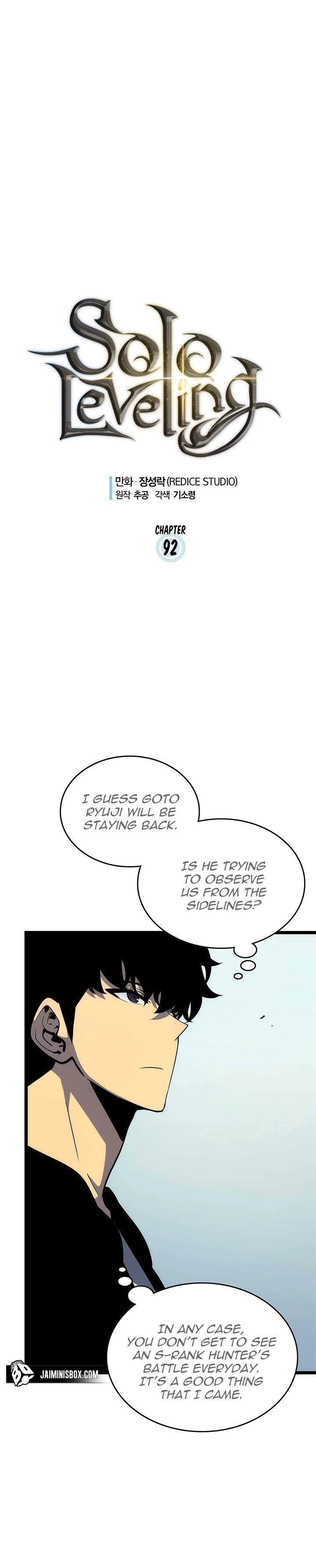 Solo Leveling Chapter 92 — page 1