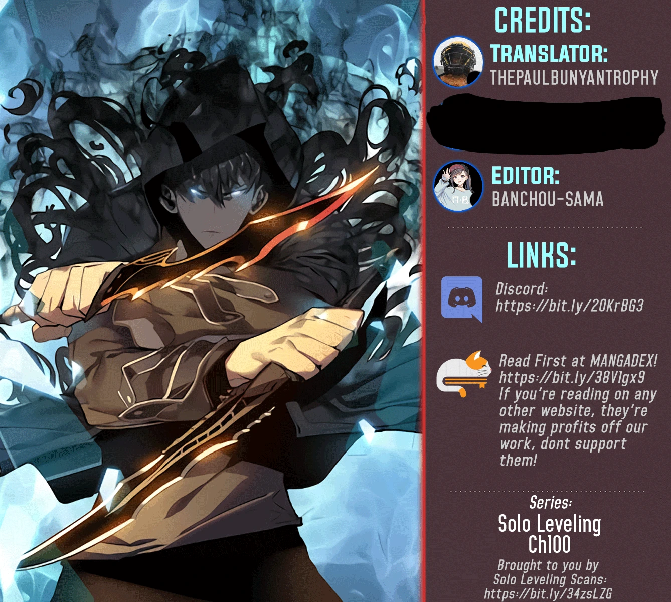 Solo Leveling Chapter 100 — page 1