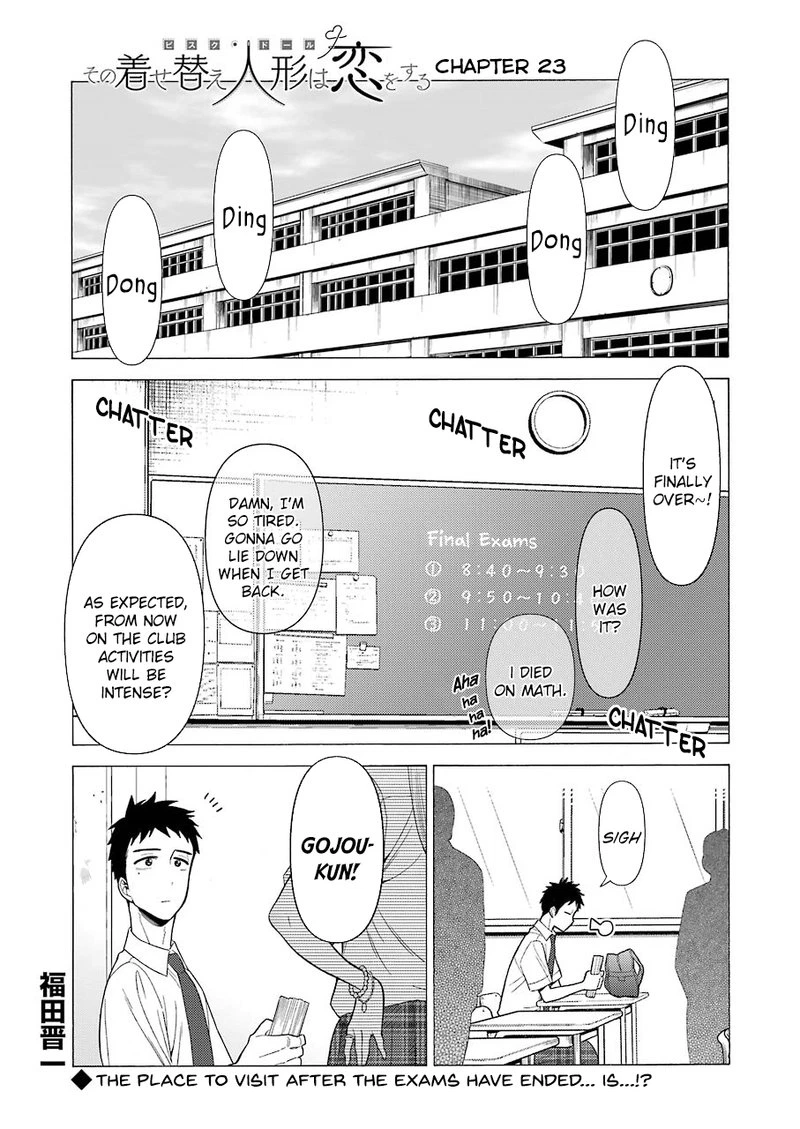 Sono Bisque Doll wa Koi wo Suru Chapter 23 — page 1