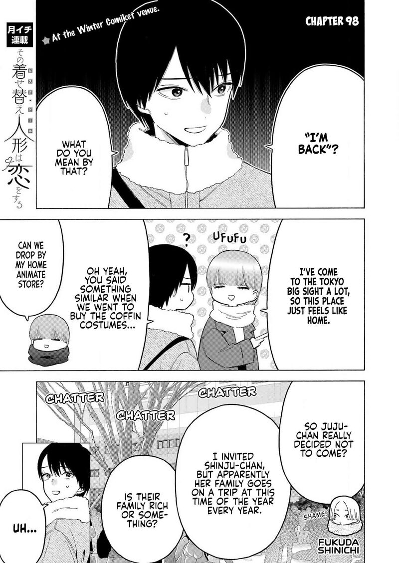 Sono Bisque Doll wa Koi wo Suru Chapter 98 — page 1