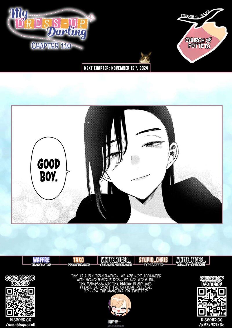 Sono Bisque Doll wa Koi wo Suru Chapter 110 — page 14