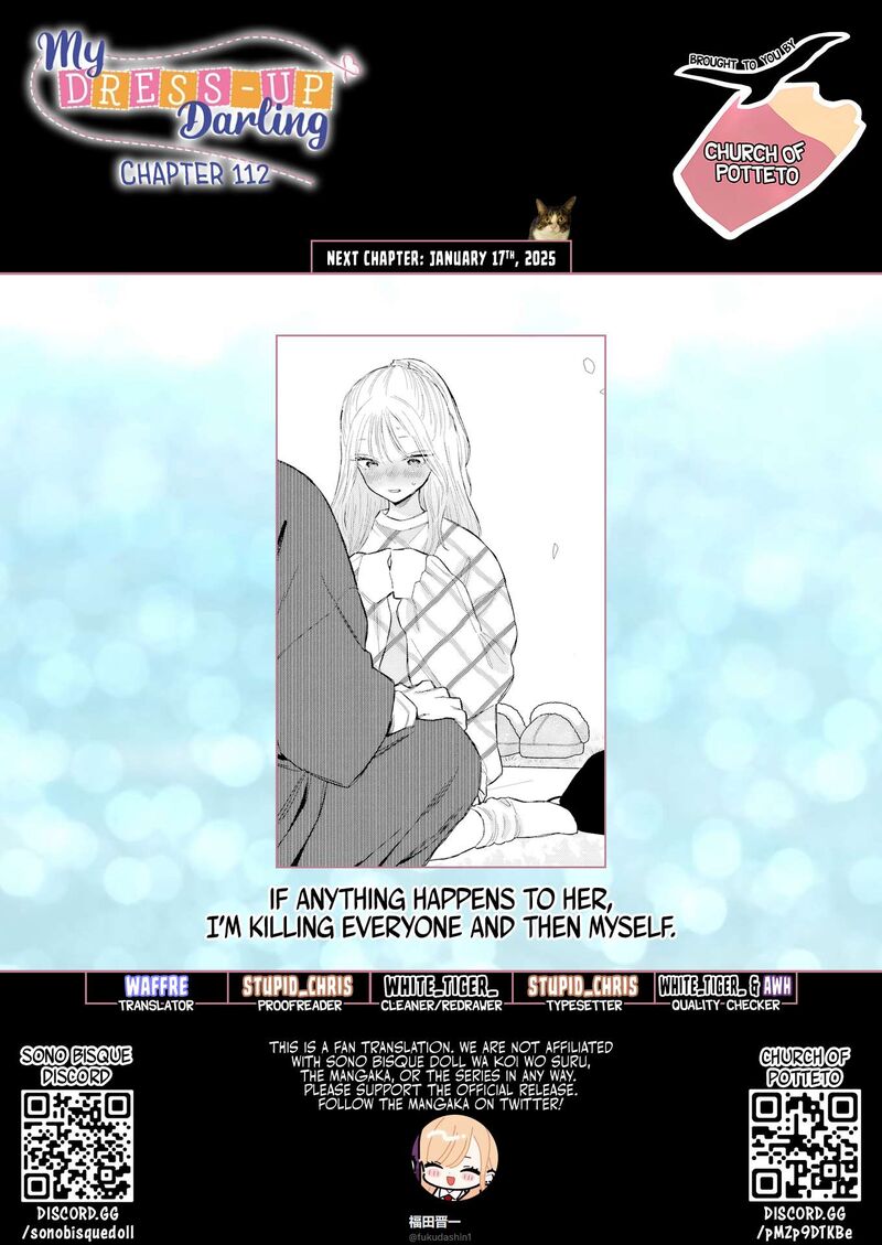 Sono Bisque Doll wa Koi wo Suru Chapter 112 — page 22