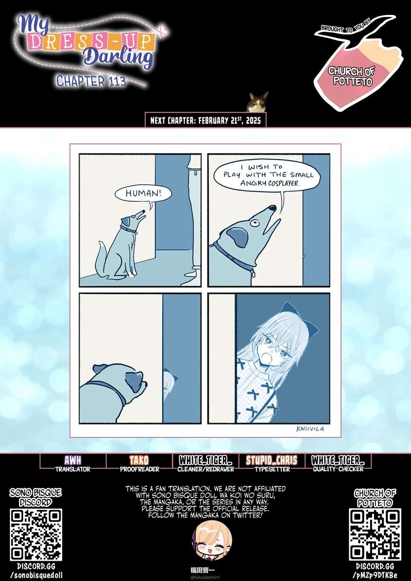 Sono Bisque Doll wa Koi wo Suru Chapter 113 — page 22