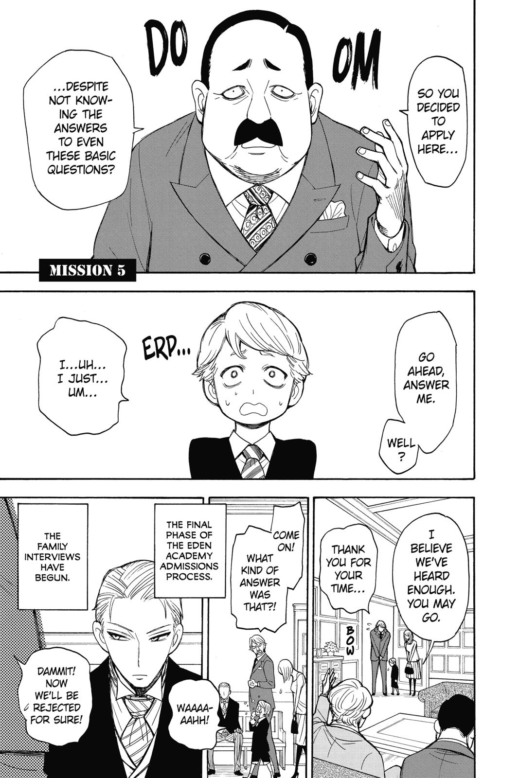 Spy x Family Chapter 5 — page 1