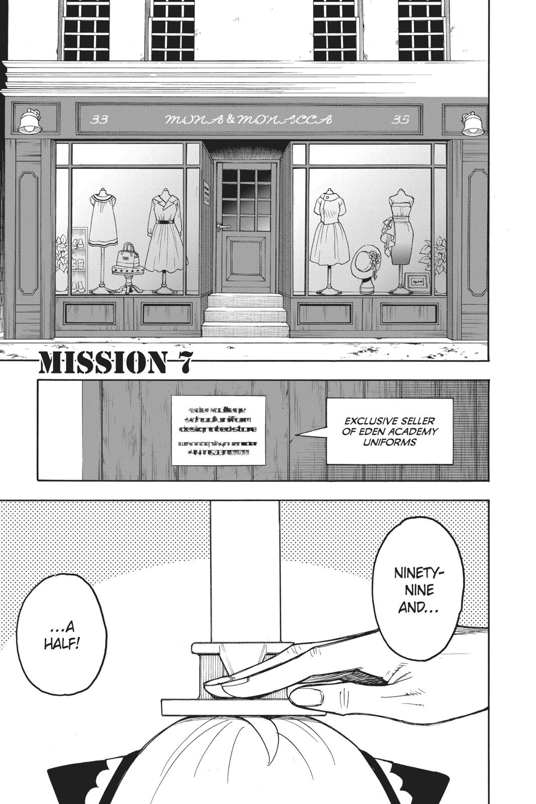 Spy x Family Chapter 7 — page 1