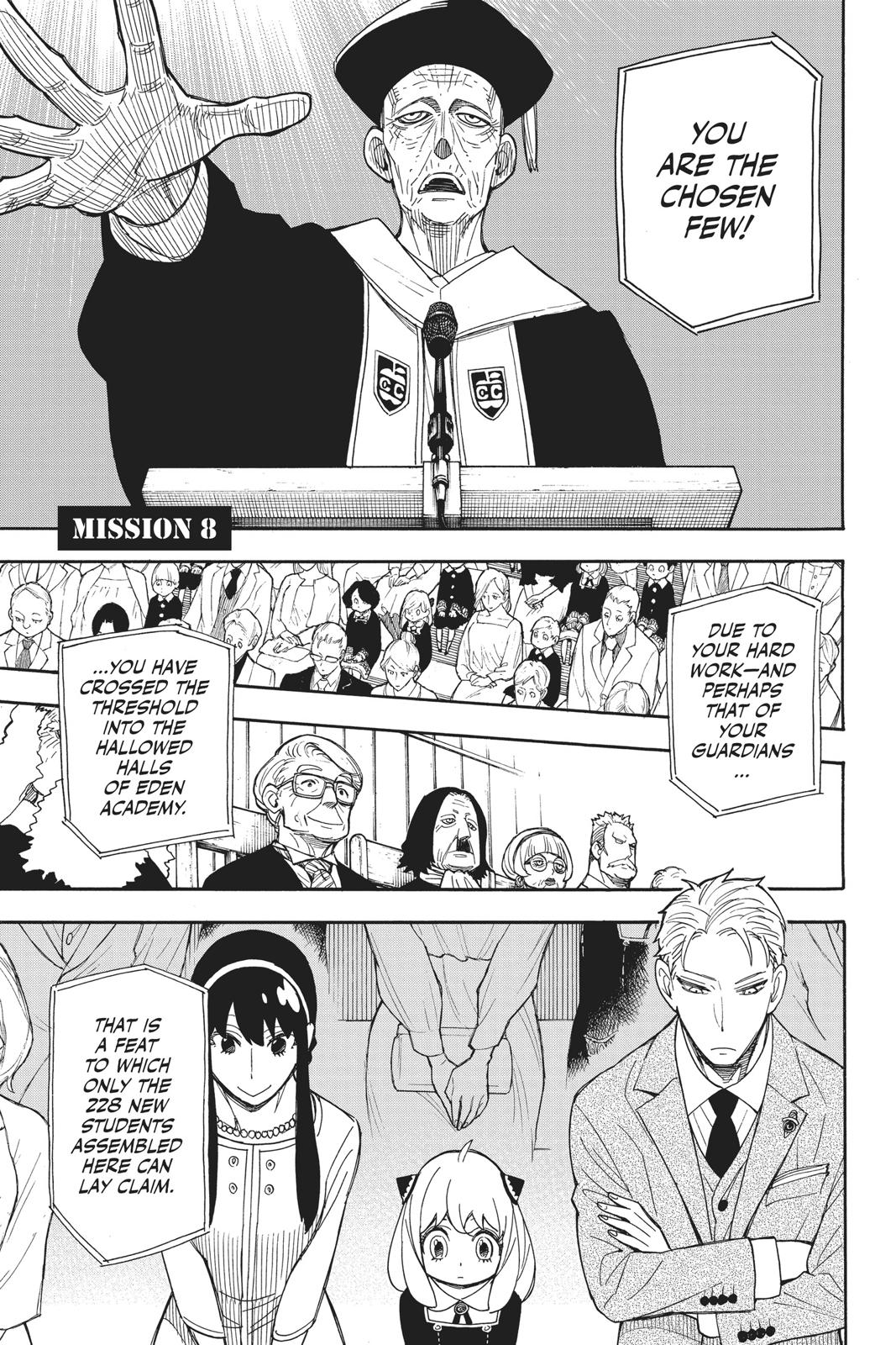 Spy x Family Chapter 8 — page 1