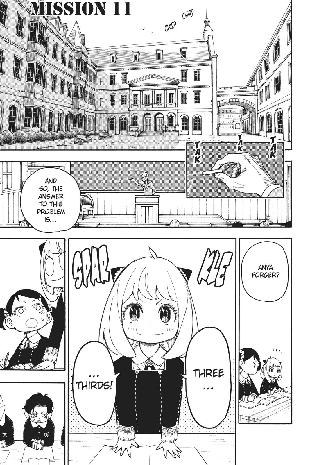 Spy x Family Chapter 11 — page 1