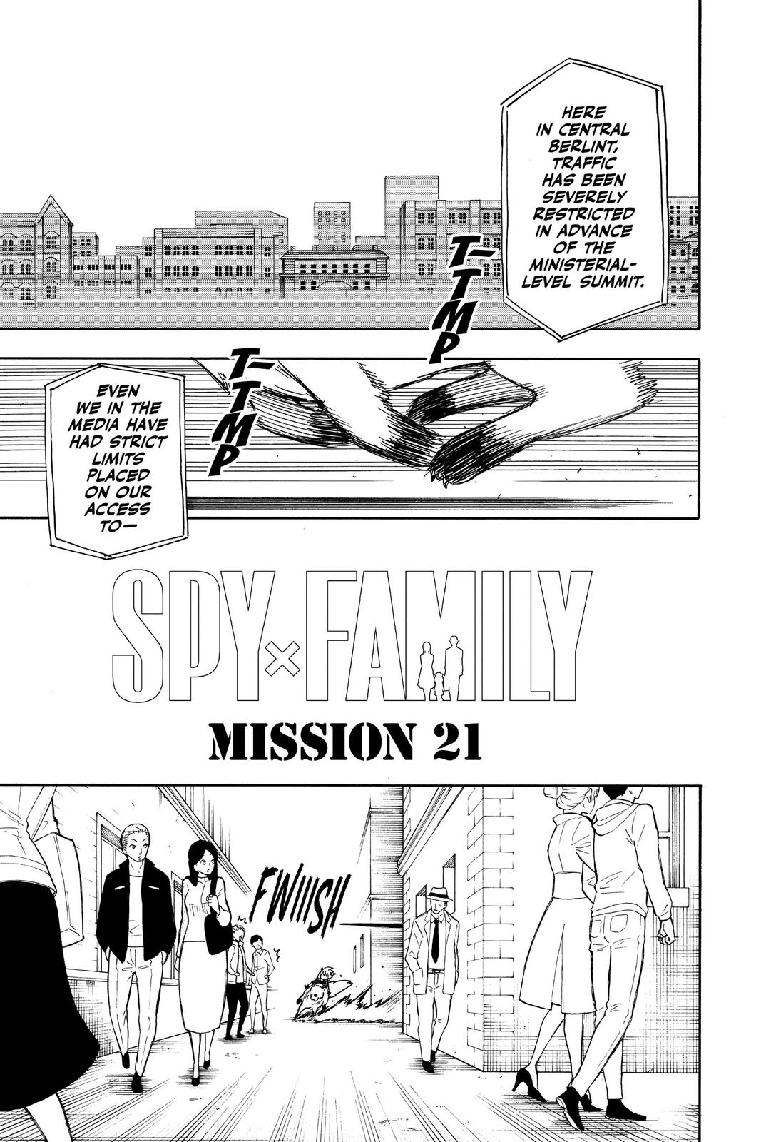 Spy x Family Chapter 21 — page 1