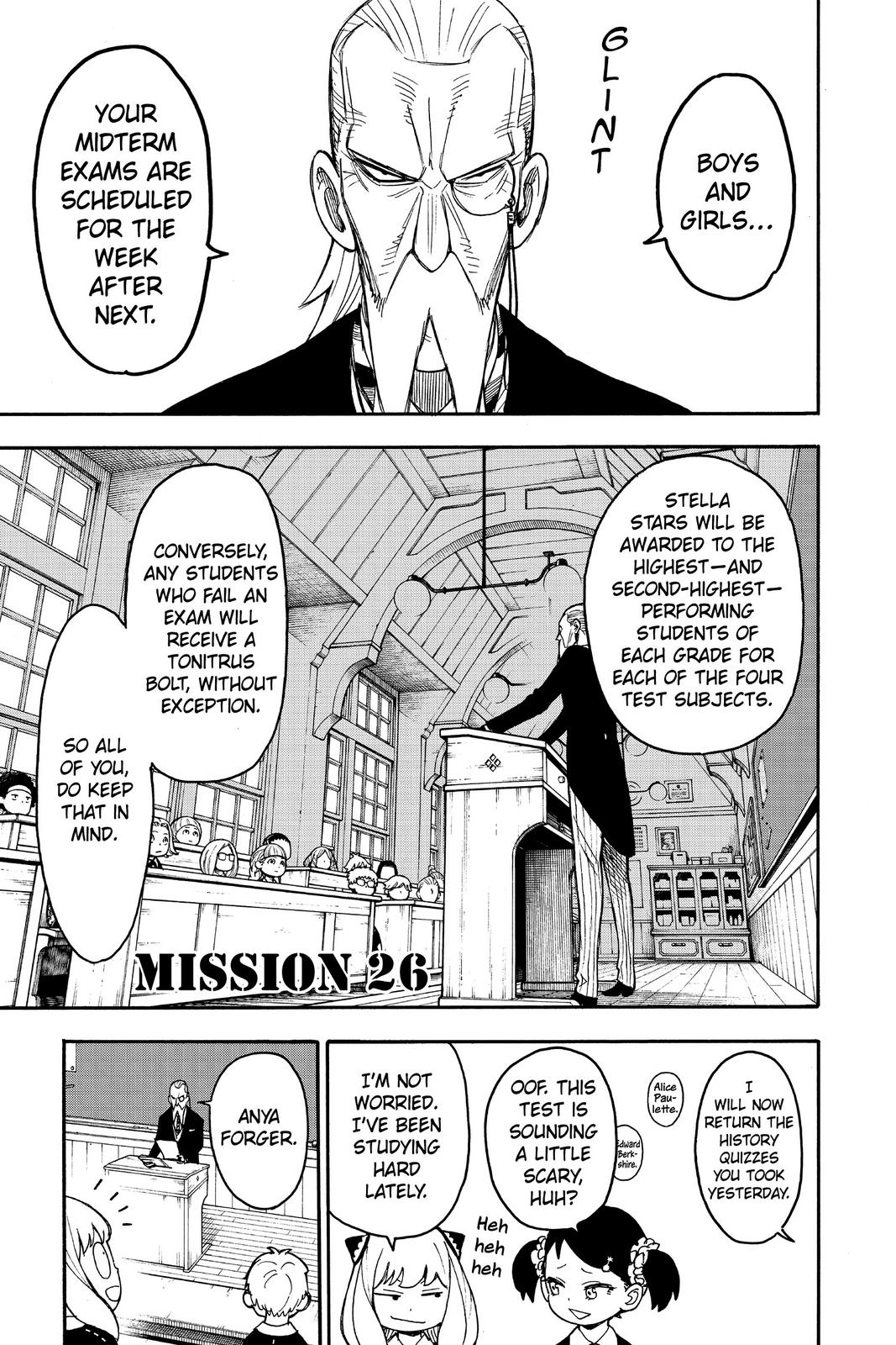 Spy x Family Chapter 26 — page 1
