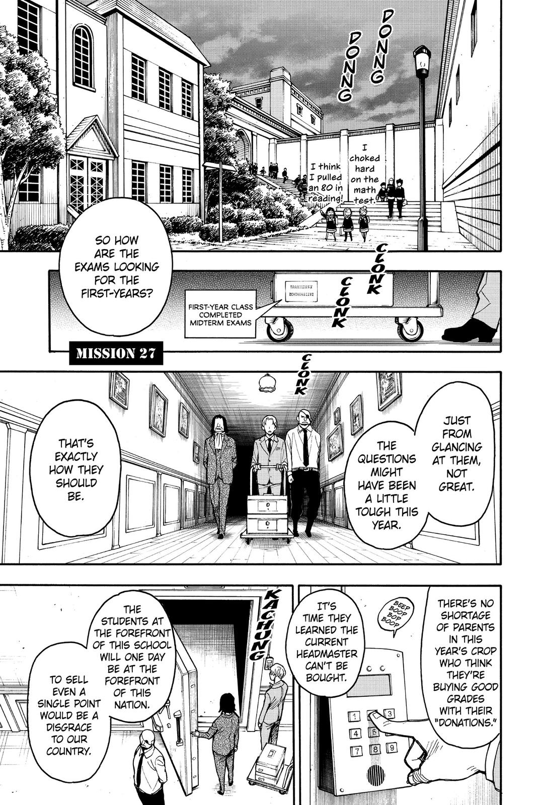 Spy x Family Chapter 27 — page 1