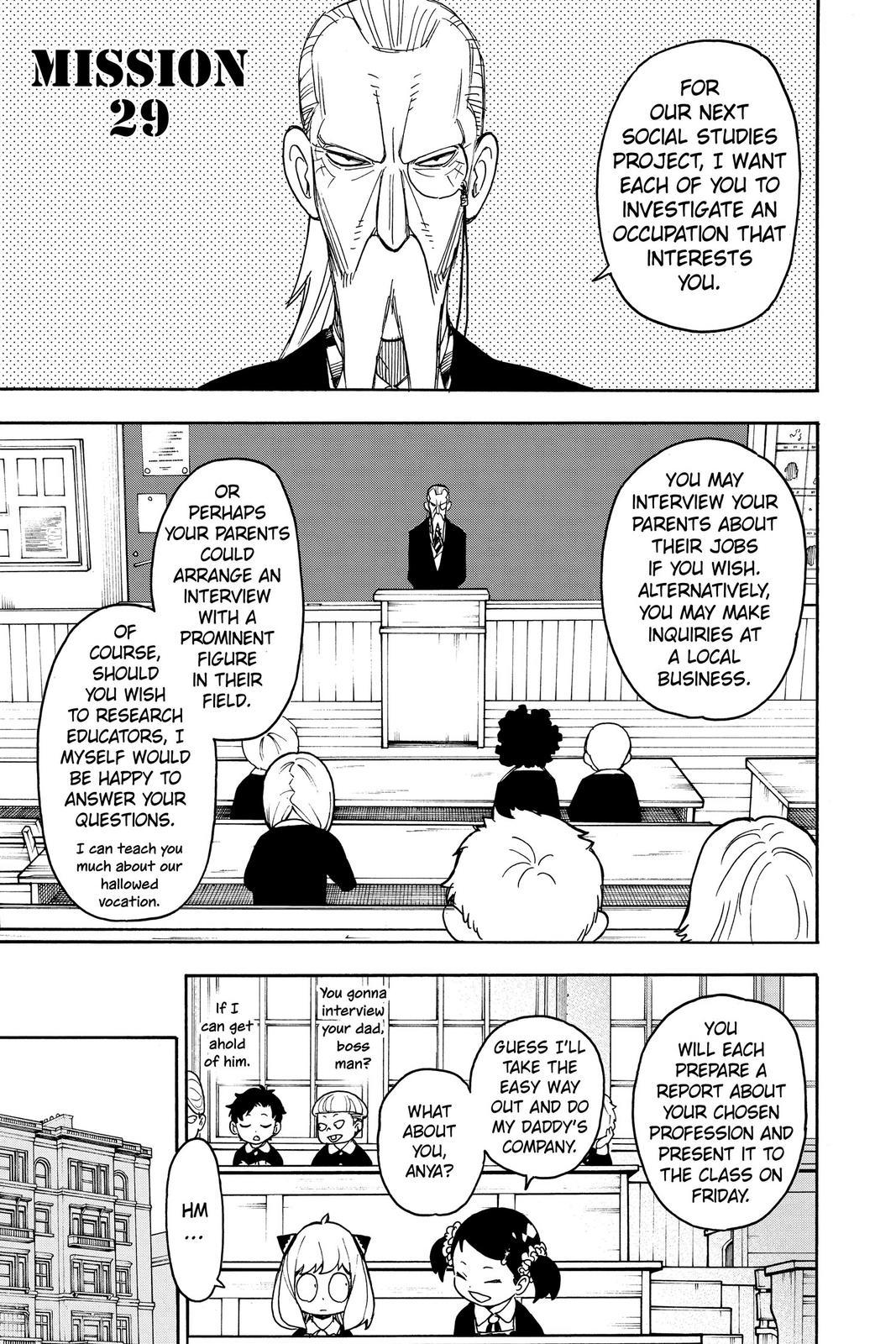 Spy x Family Chapter 29 — page 1