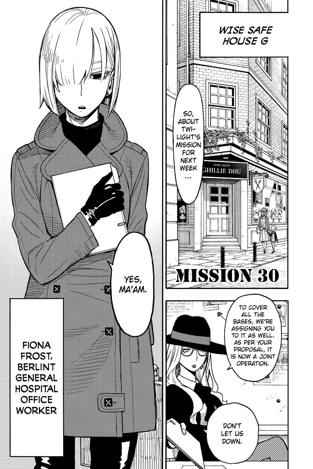 Spy x Family Chapter 30 — page 1