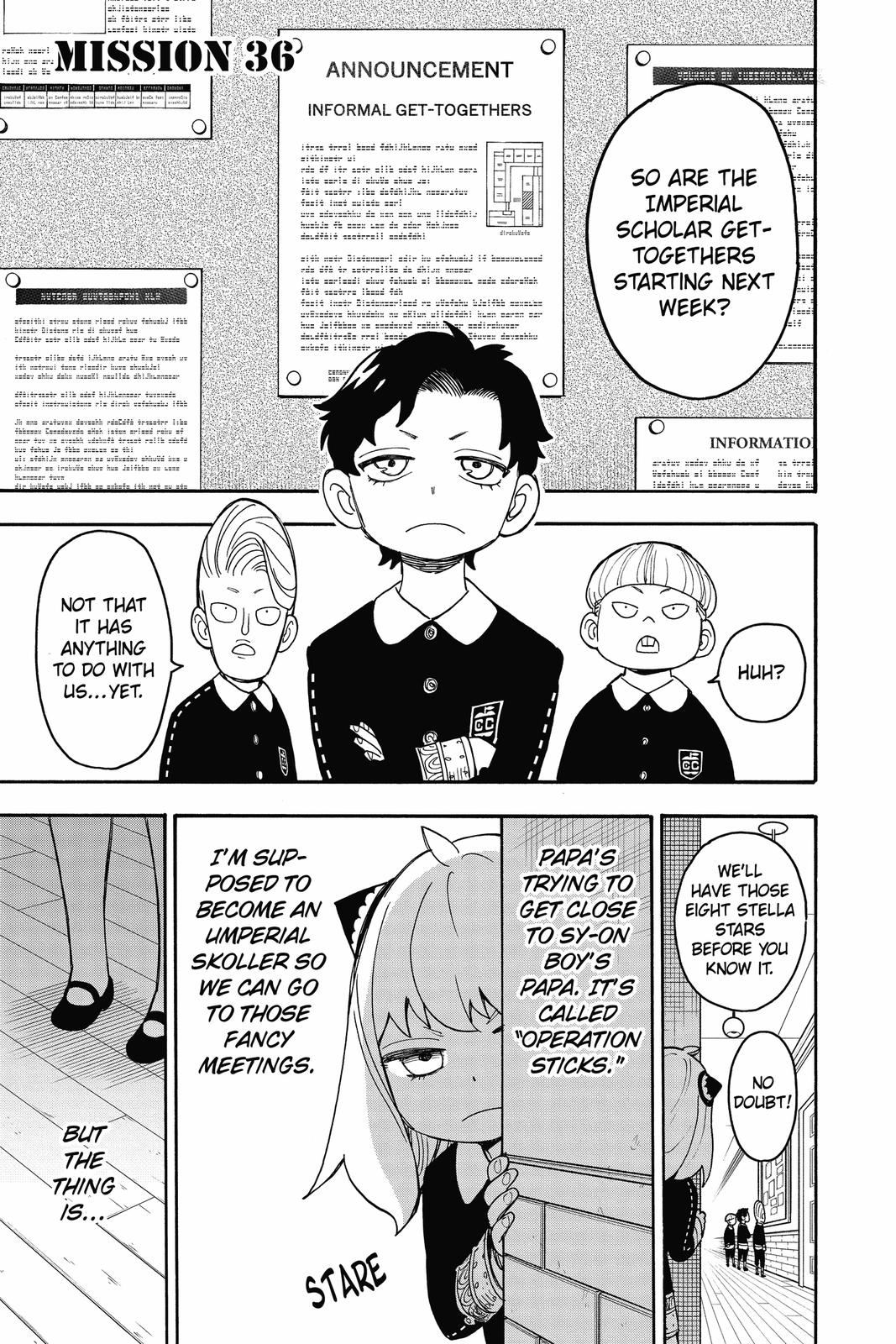 Spy x Family Chapter 36 — page 1