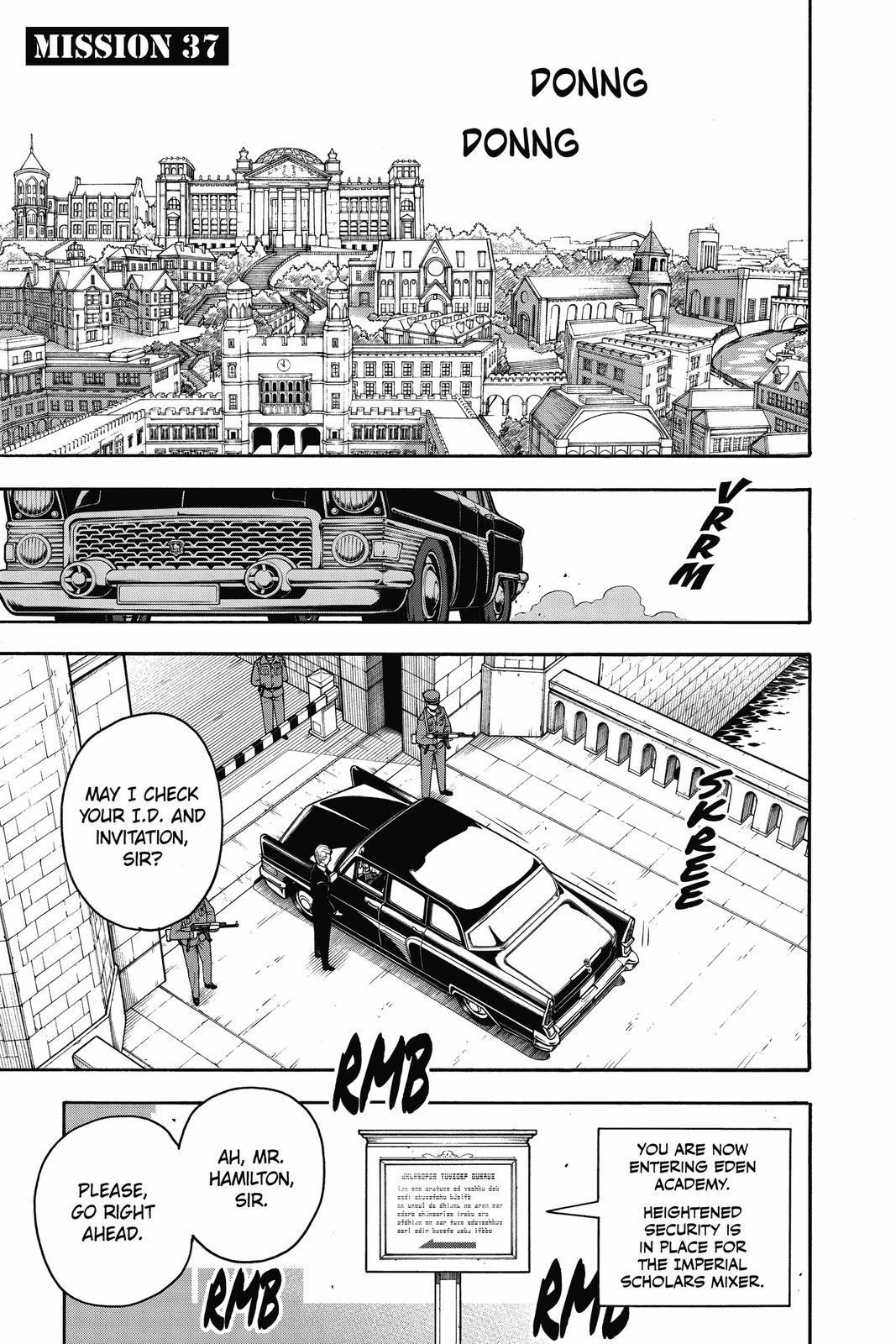 Spy x Family Chapter 37 — page 1