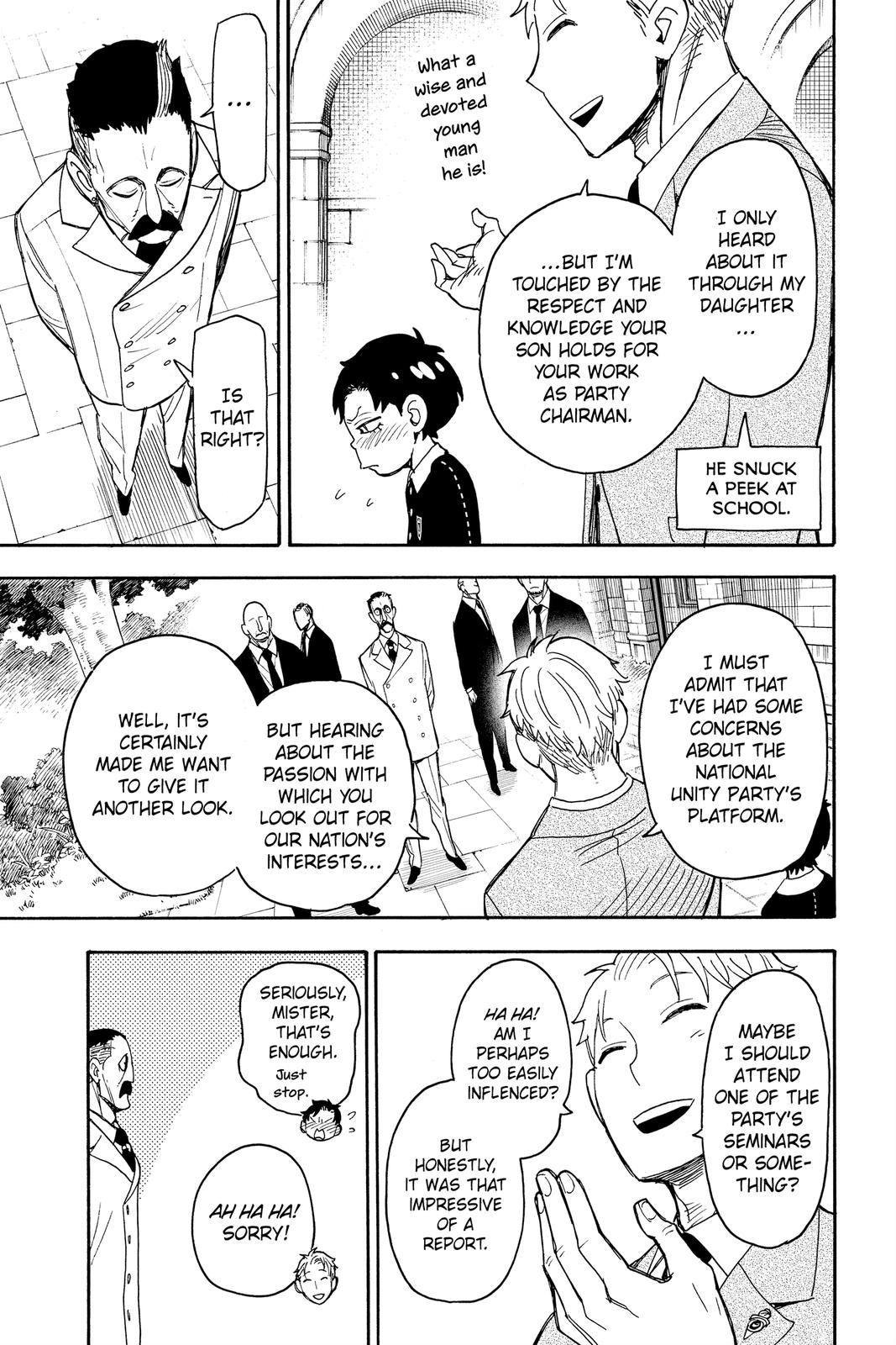 Spy x Family Chapter 38 — page 22