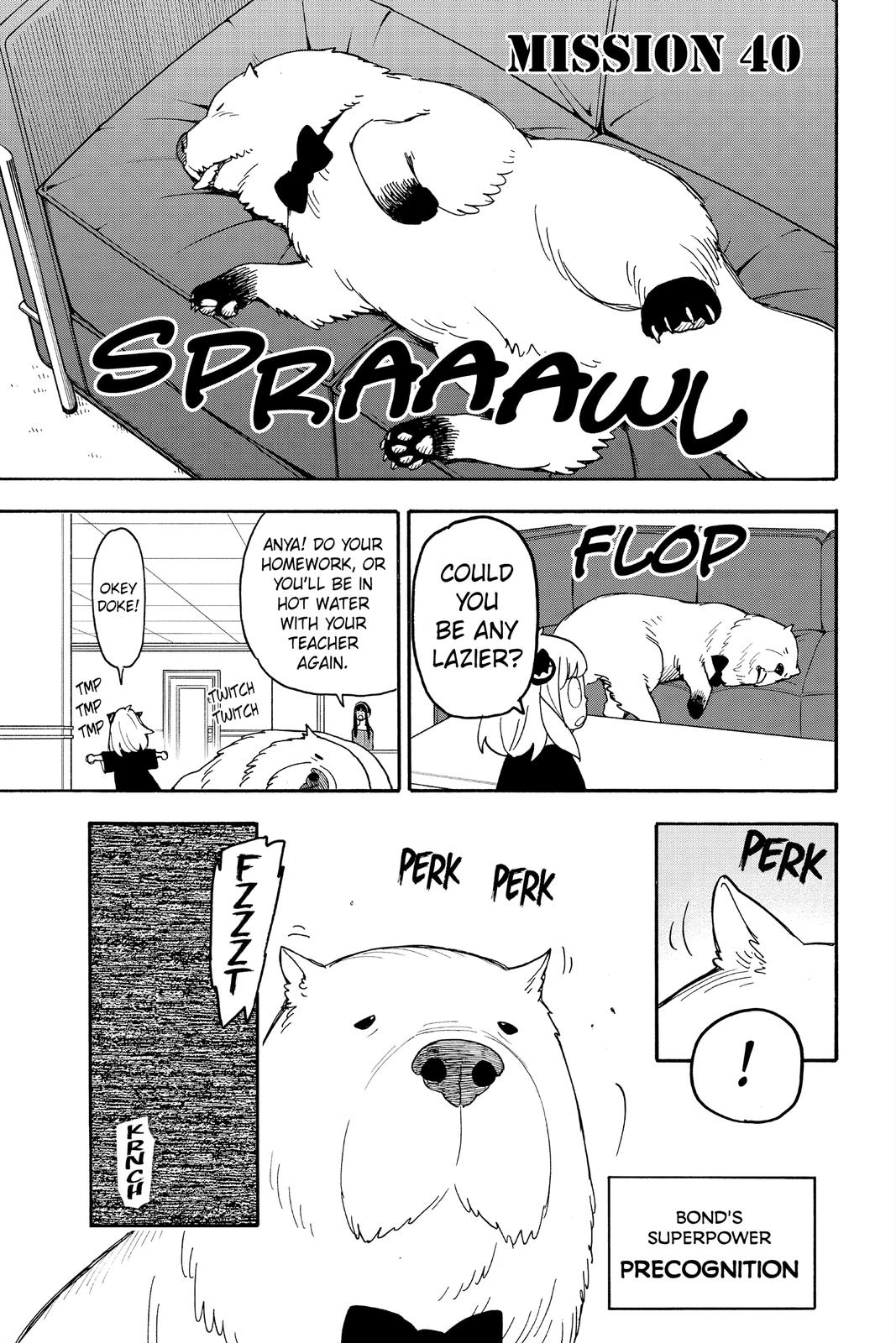 Spy x Family Chapter 40 — page 1