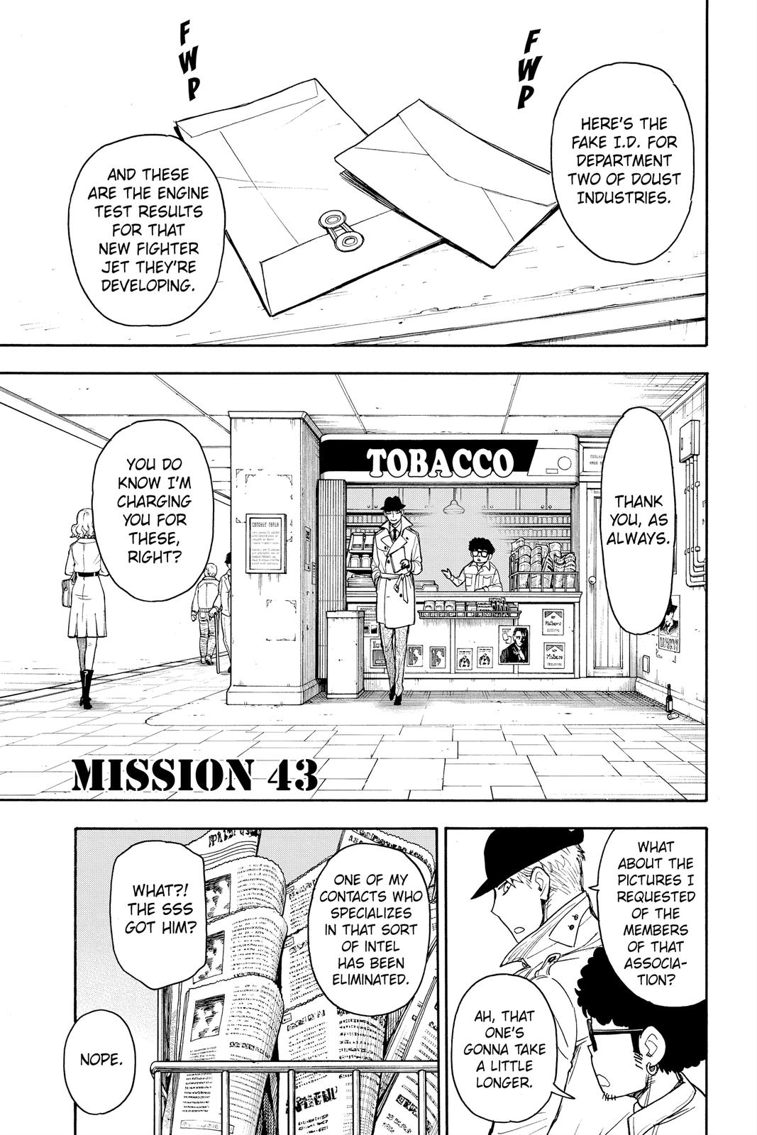 Spy x Family Chapter 43 — page 1