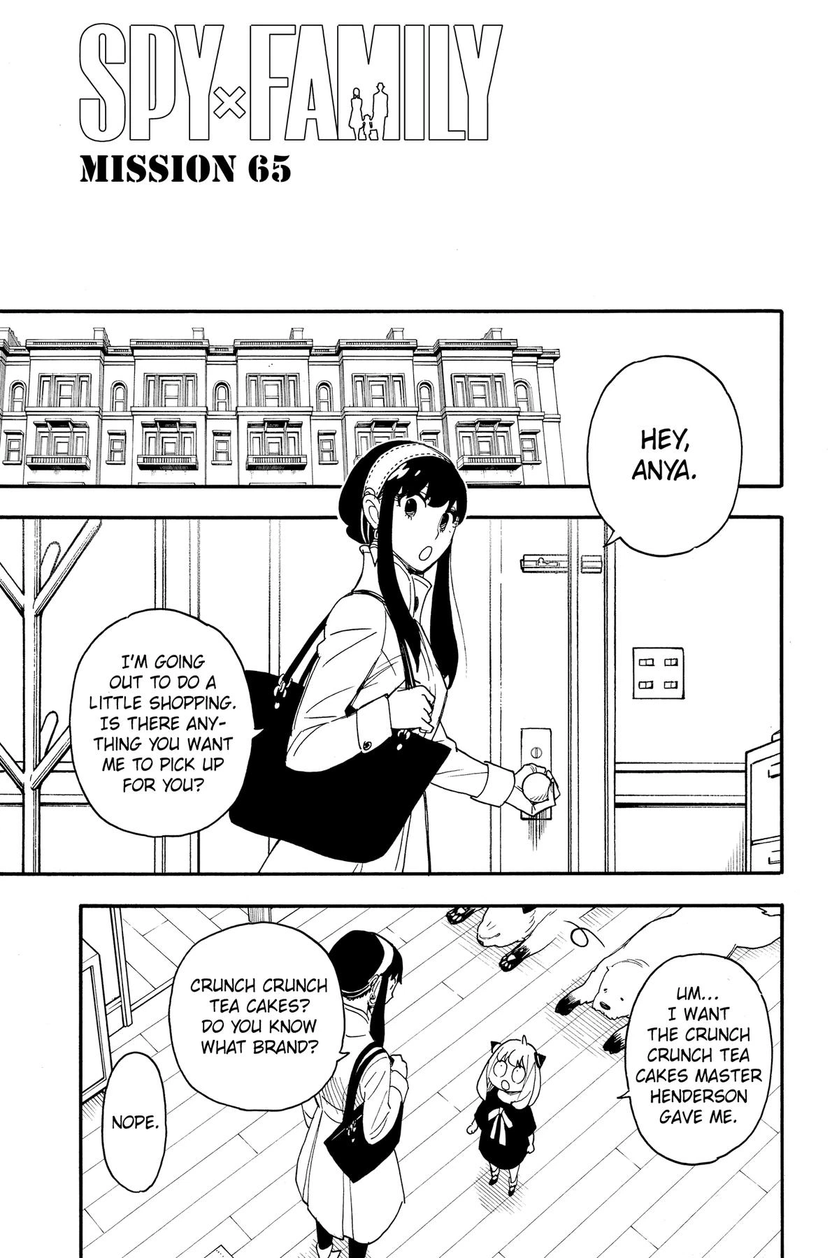 Spy x Family Chapter 65 — page 1