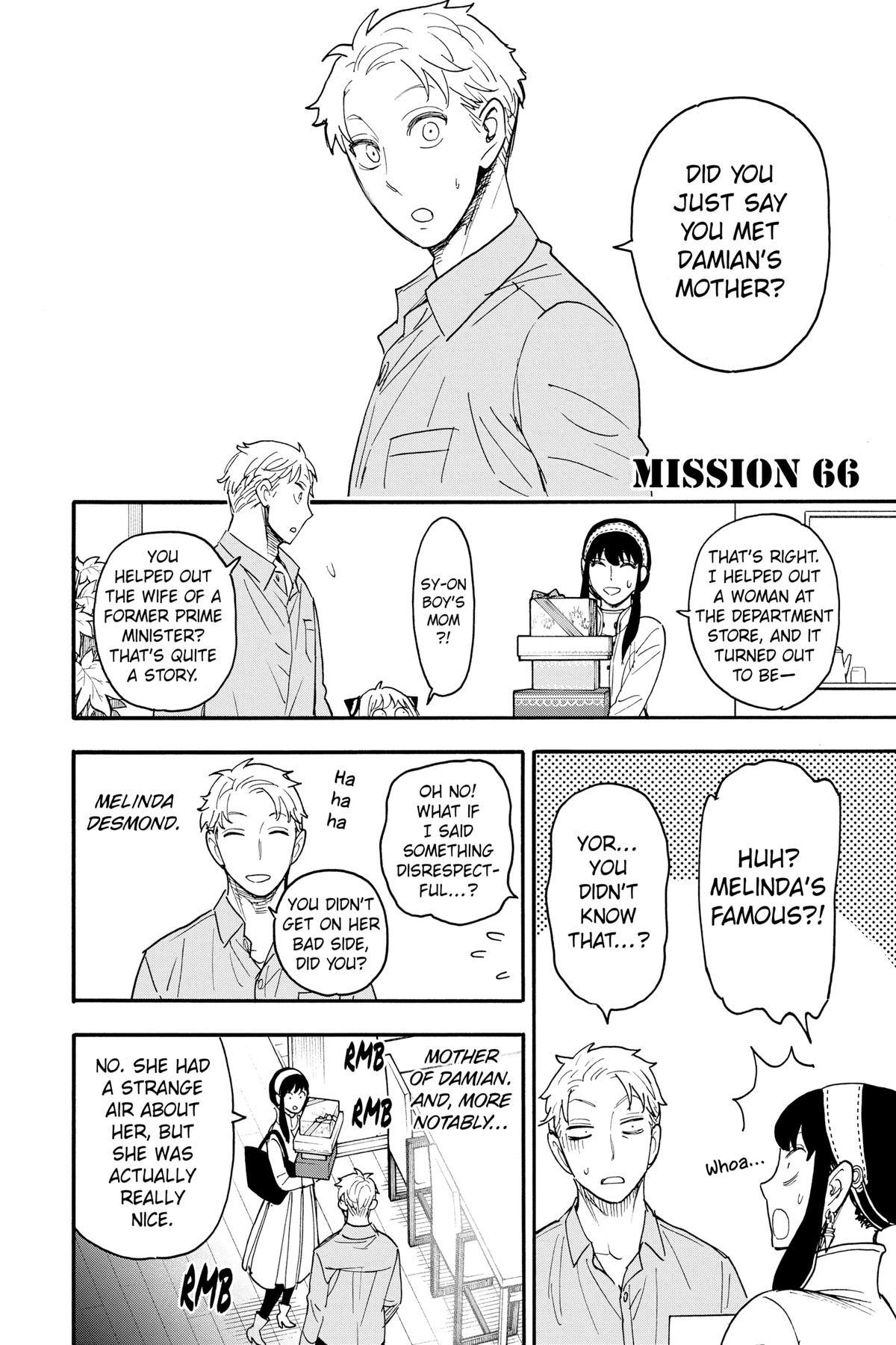 Spy x Family Chapter 66 — page 1