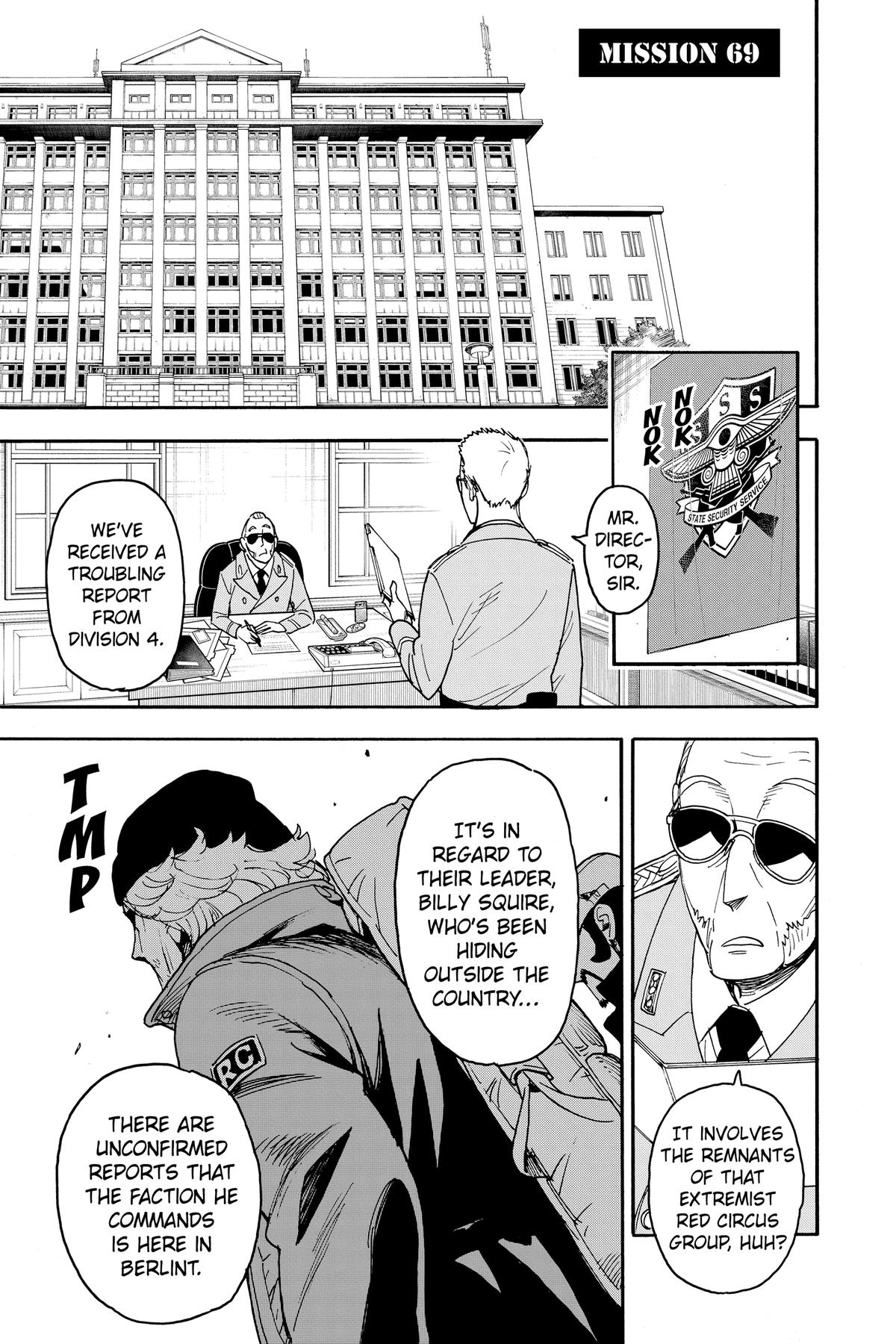 Spy x Family Chapter 69 — page 1