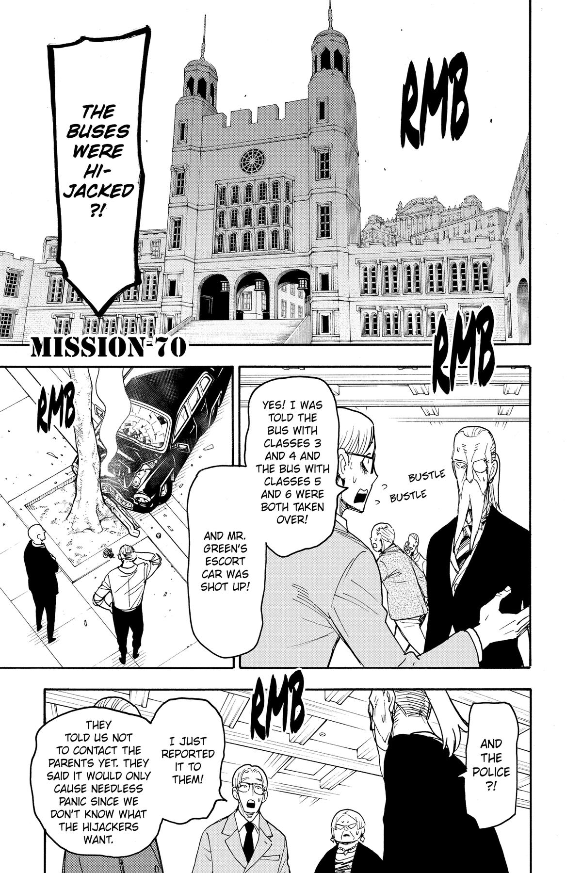 Spy x Family Chapter 70 — page 1