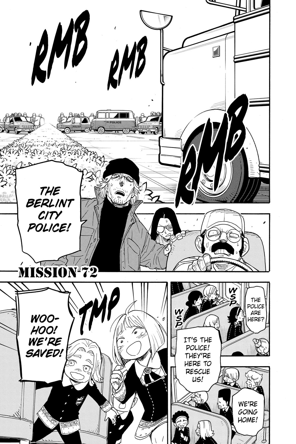 Spy x Family Chapter 72 — page 1