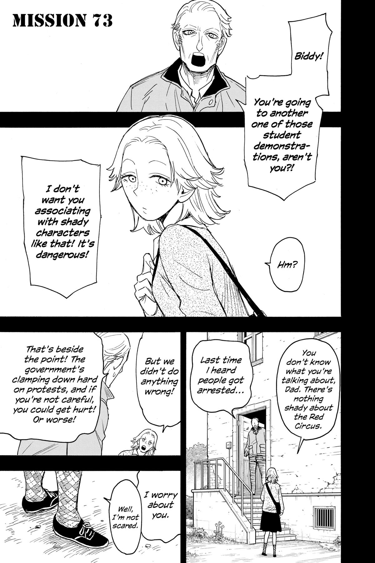 Spy x Family Chapter 73 — page 1