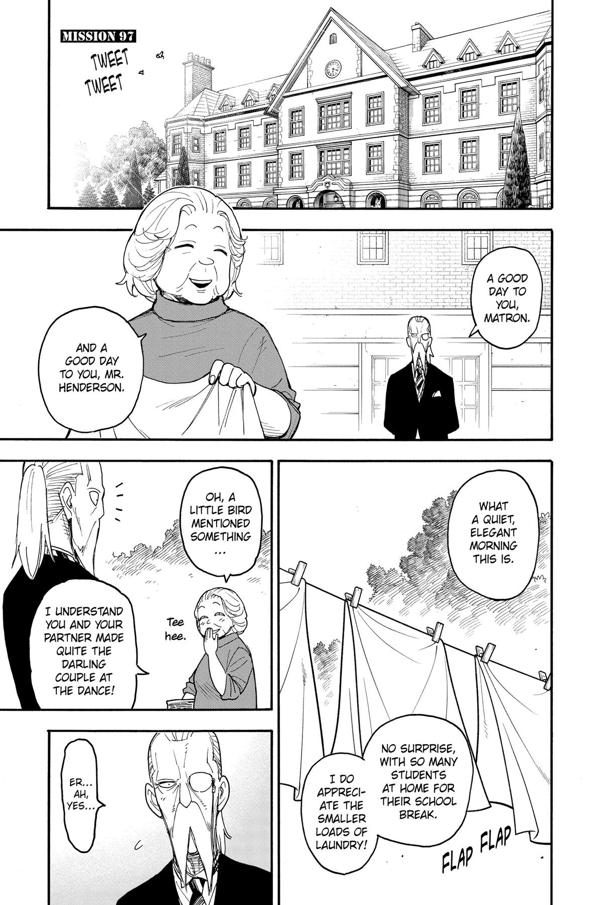 Spy x Family Chapter 97 — page 1