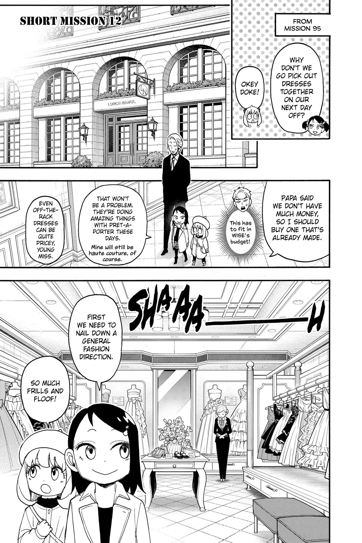 Spy x Family Chapter 99.5 — page 1