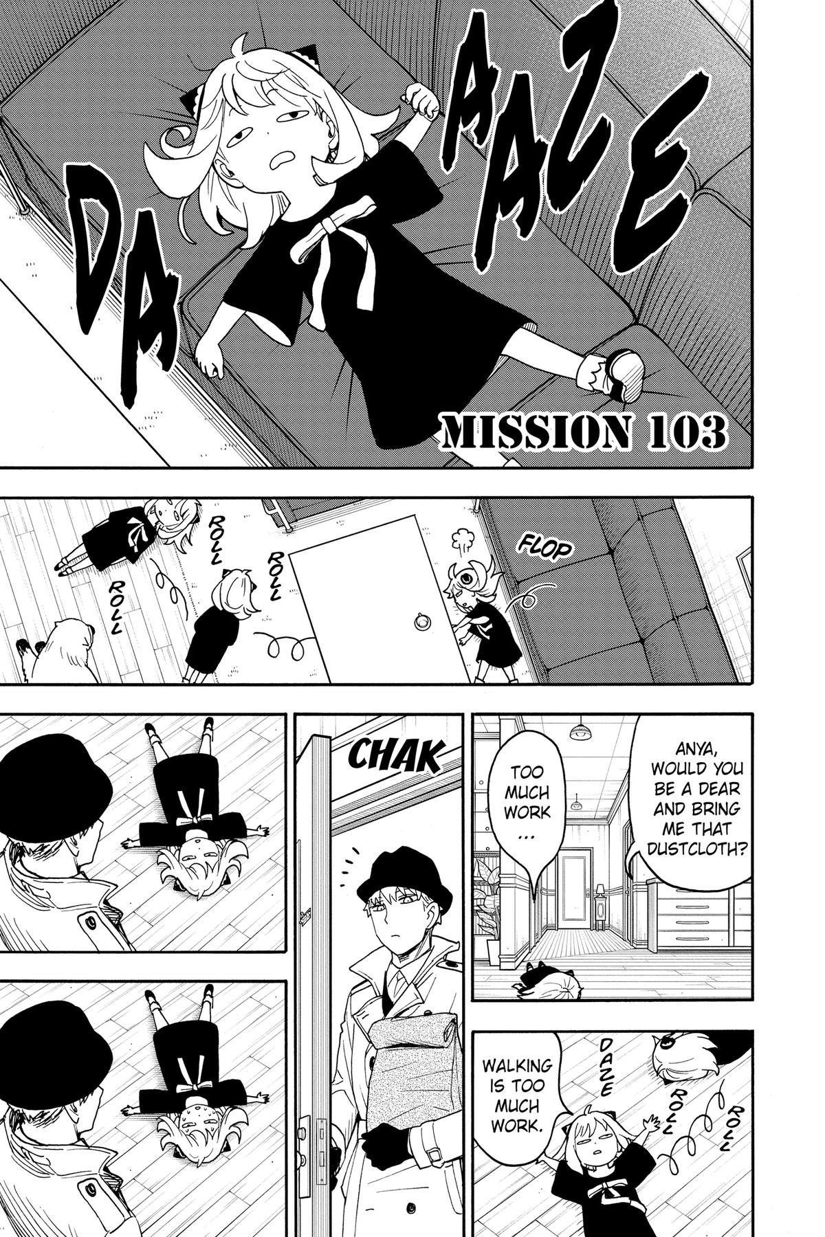 Spy x Family Chapter 103 — page 1
