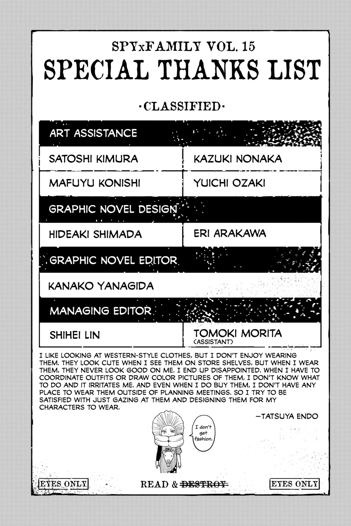 Spy x Family Chapter 108.5 — page 8