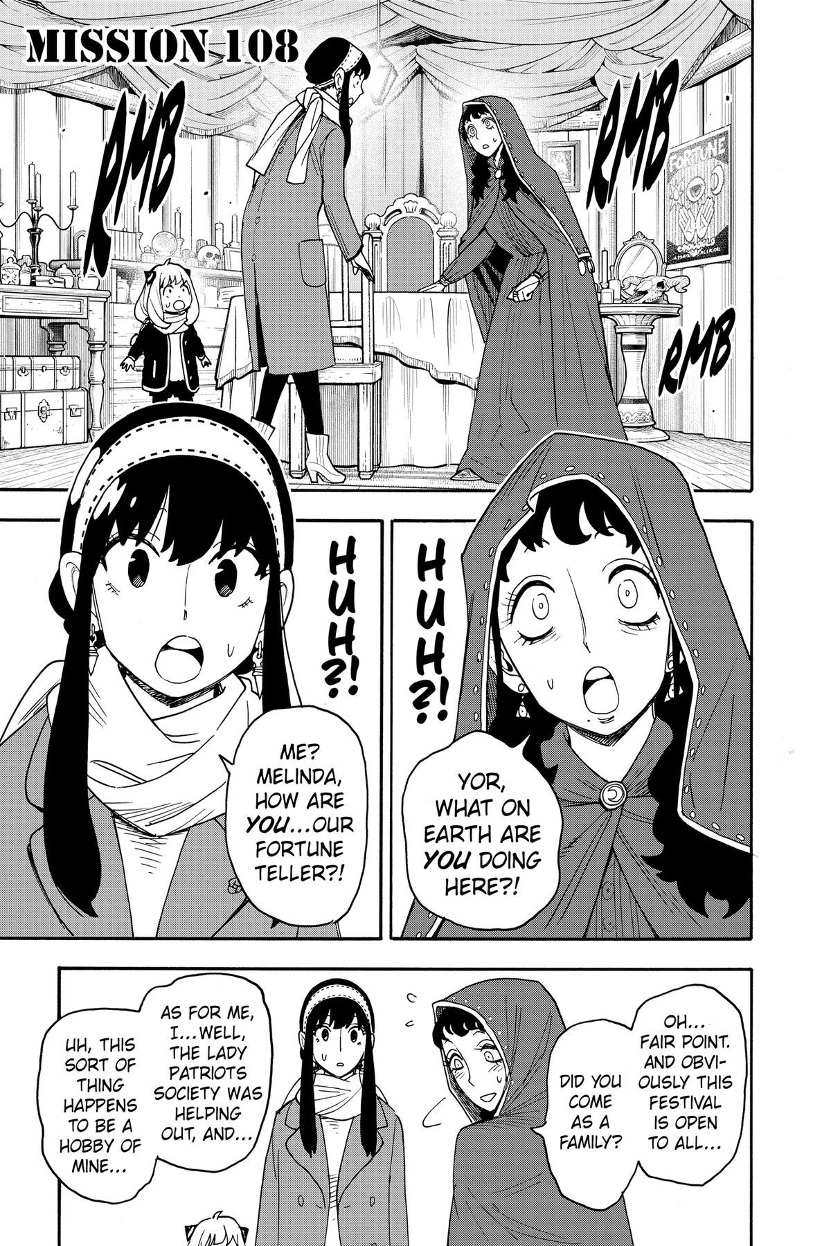 Spy x Family Chapter 108 — page 1
