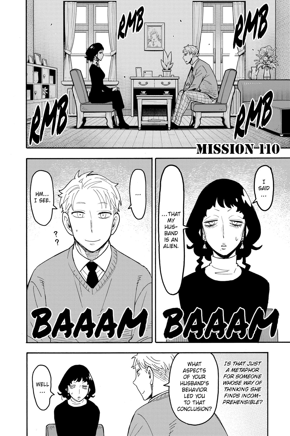 Spy x Family Chapter 110 — page 1
