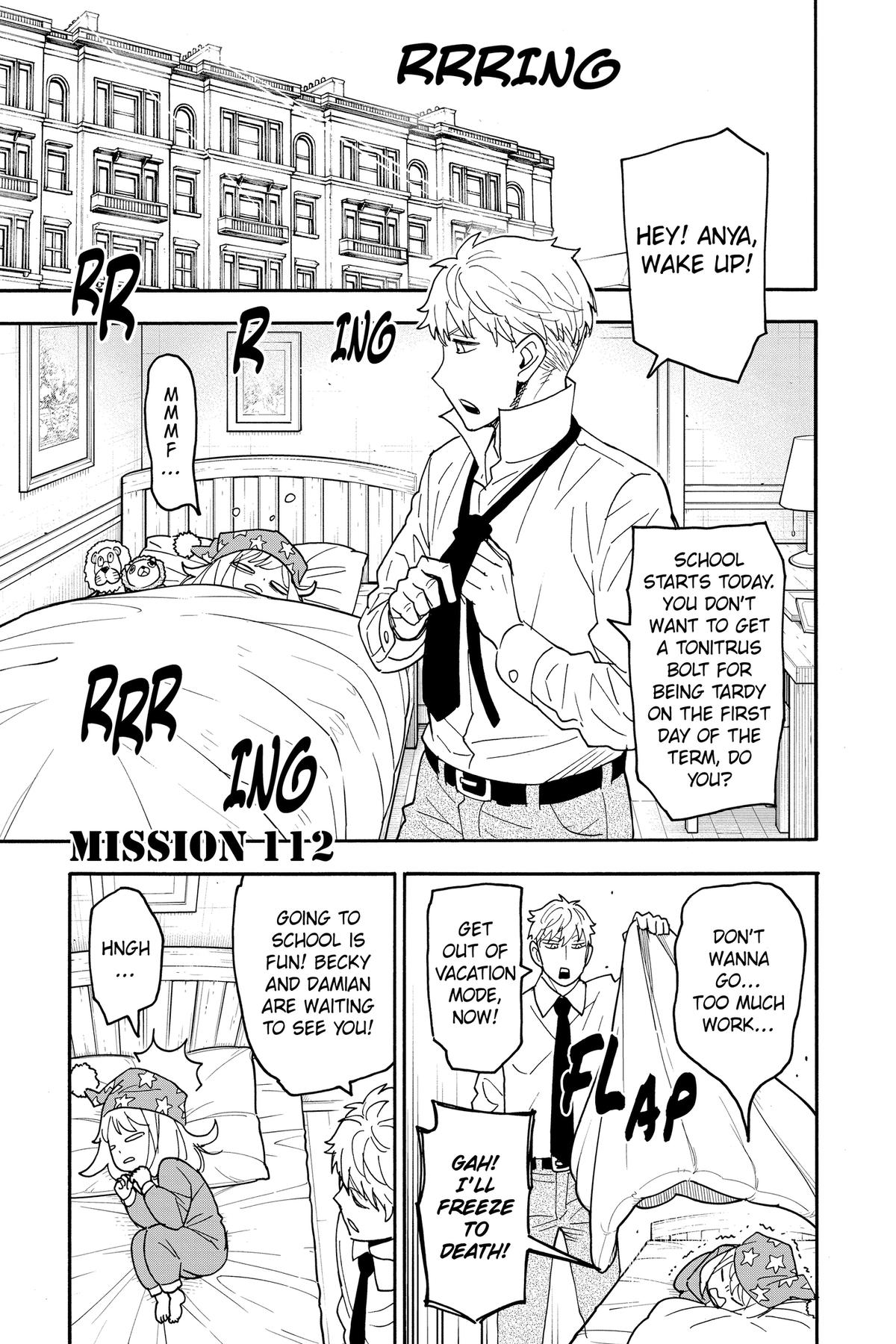 Spy x Family Chapter 112 — page 1
