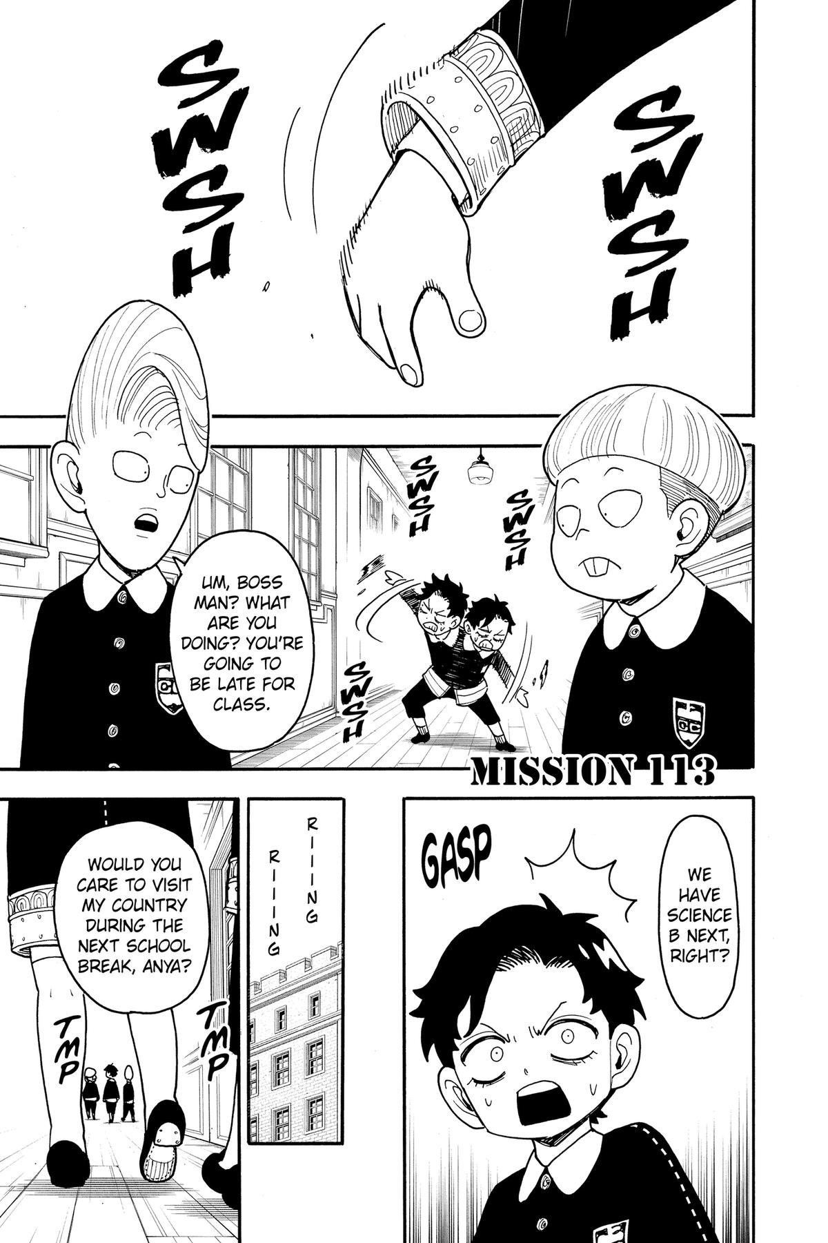 Spy x Family Chapter 113 — page 1
