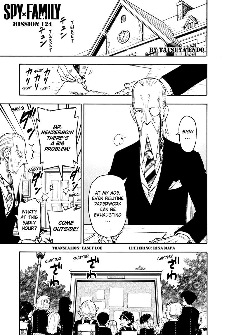 Spy x Family Chapter 124 — page 1